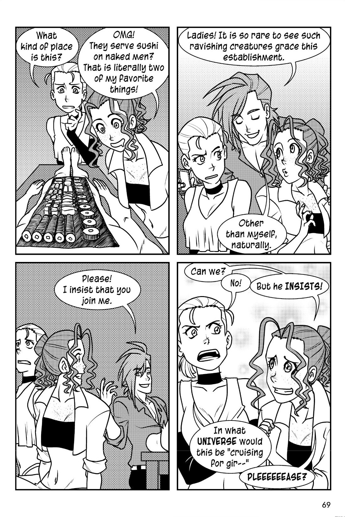 Read online Sandra On The Rocks comic -  Issue # TPB 2 (Part 1) - 70