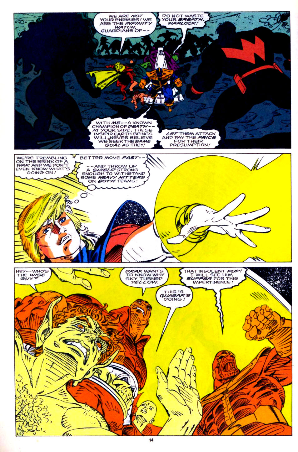 Read online Quasar comic -  Issue #38 - 12