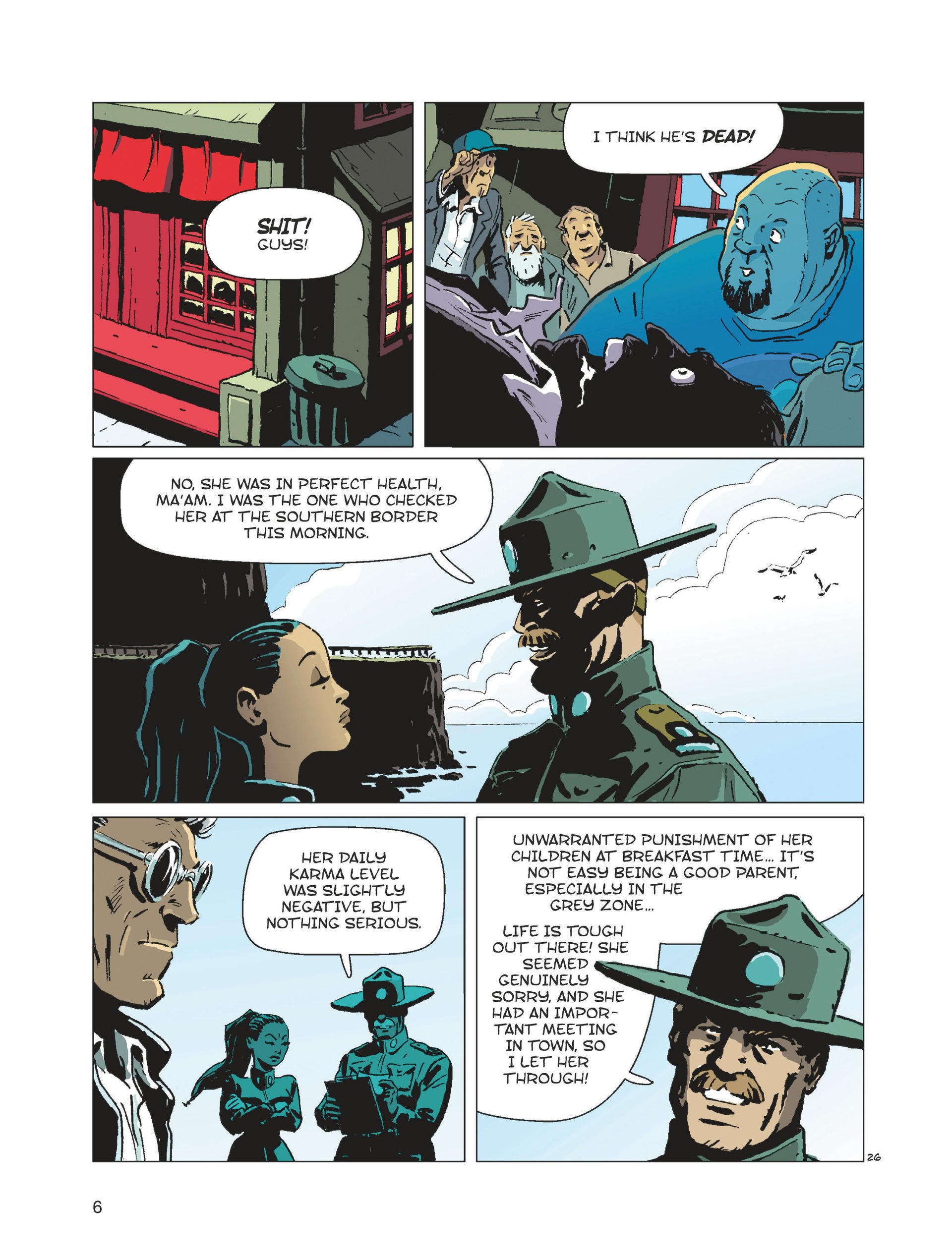 Read online Karma City comic -  Issue #2 - 6