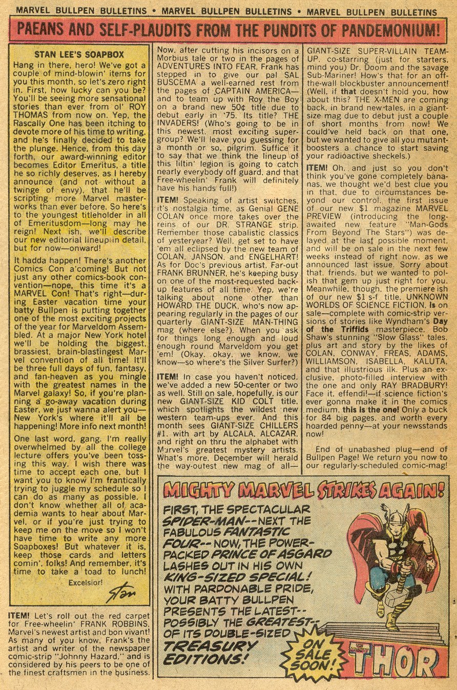 Read online Man-Thing (1974) comic -  Issue #14 - 19