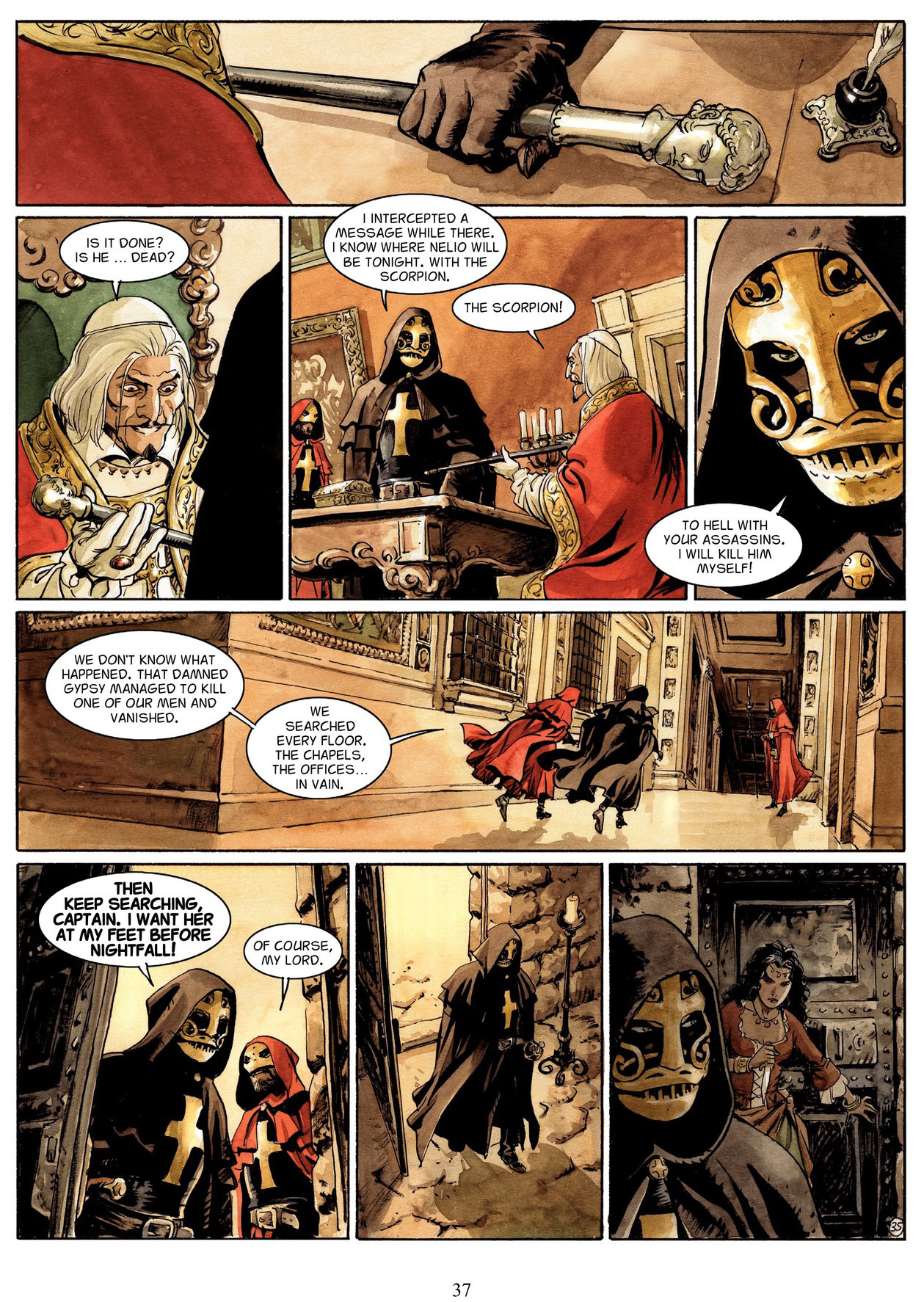 Read online The Scorpion (2008) comic -  Issue #7 - 37