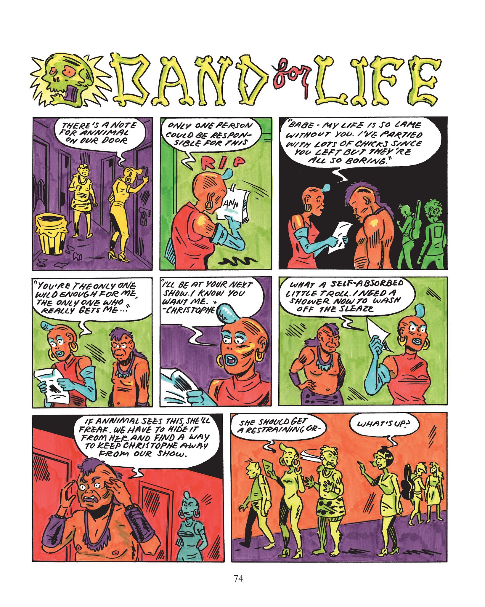 Read online Band for Life comic -  Issue # TPB (Part 1) - 75