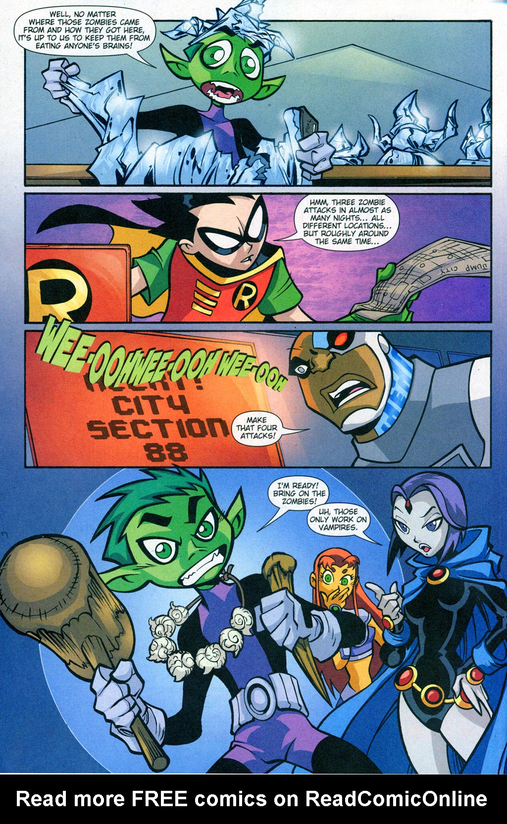 Read online Teen Titans Go! (2003) comic -  Issue #19 - 7