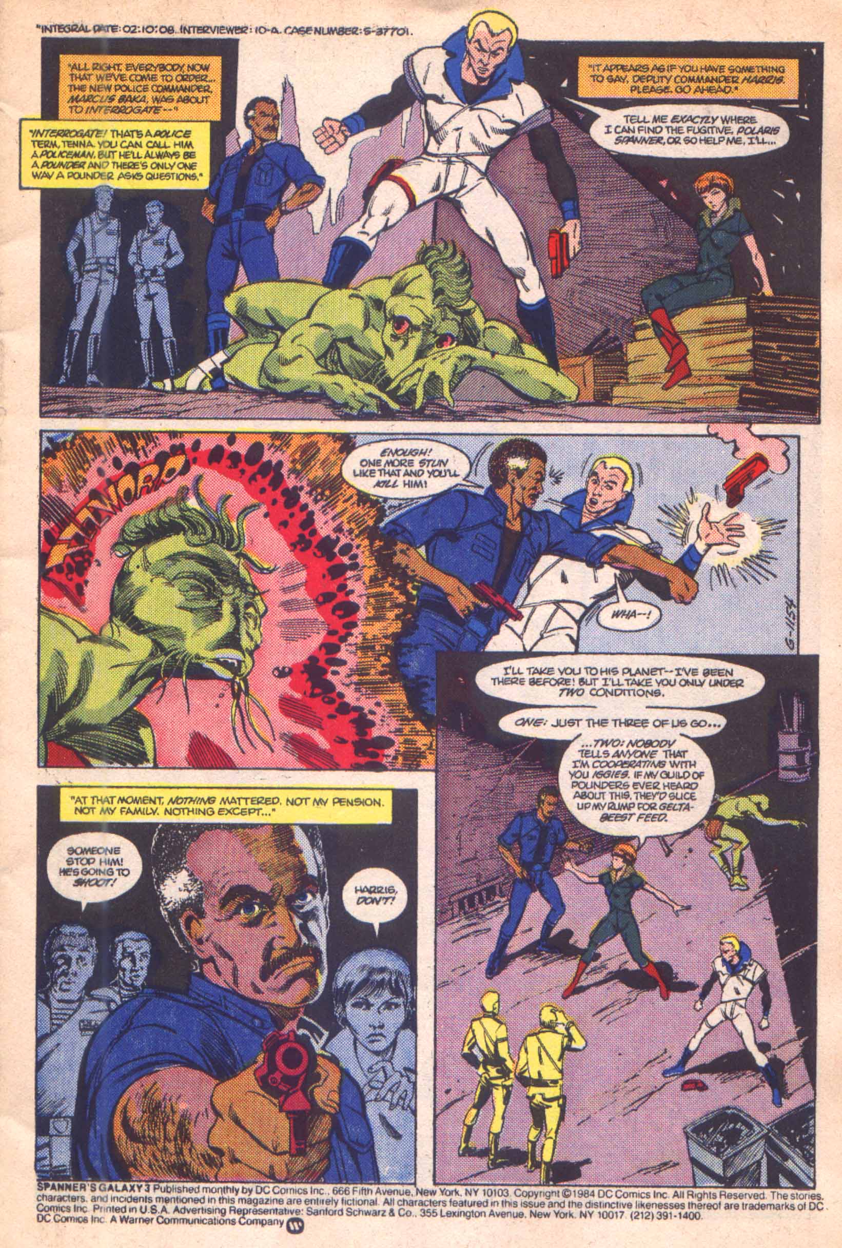 Read online Spanner's Galaxy comic -  Issue #3 - 2