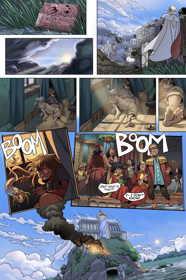 Read online Unsounded comic -  Issue #15 - 153