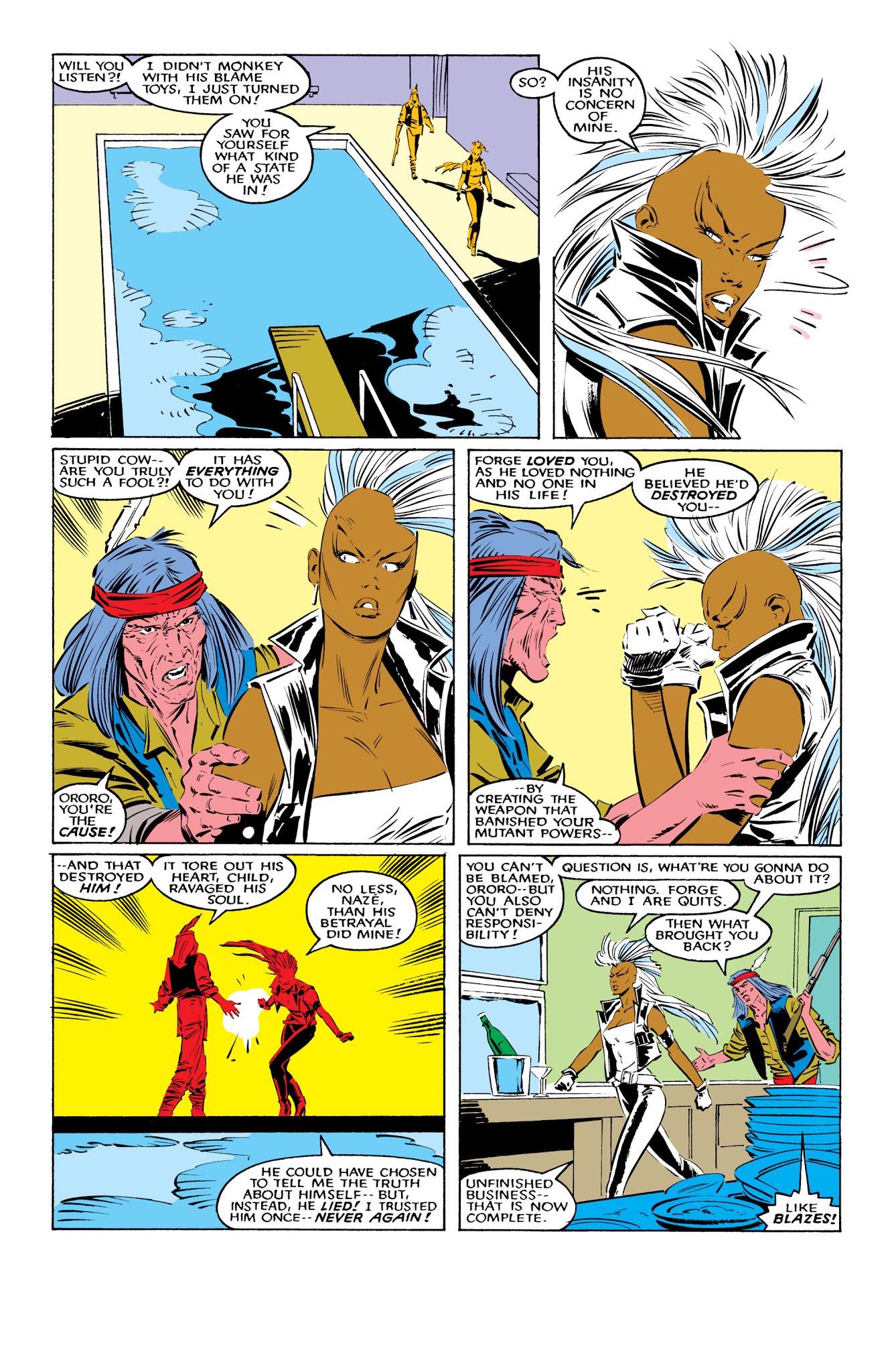 Read online X-Men: Fall of the Mutants comic -  Issue # TPB 1 (Part 1) - 22