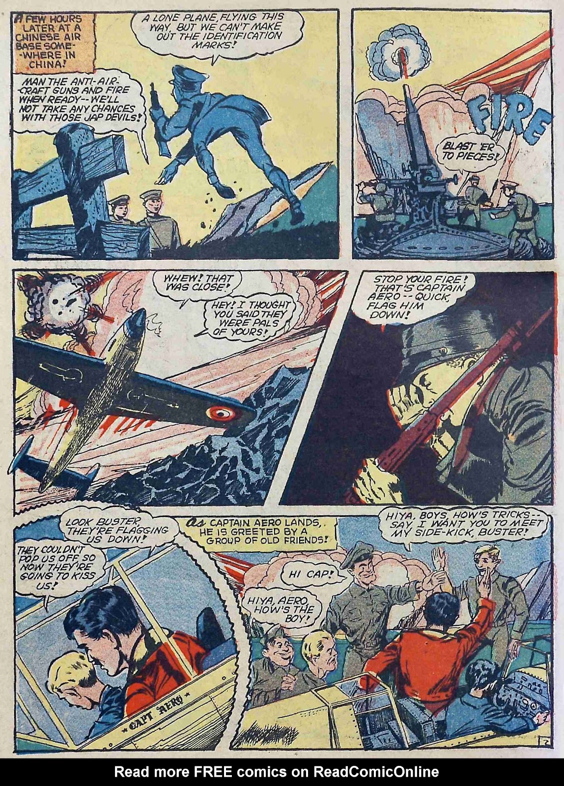 Captain Aero Comics issue 10 - Page 4