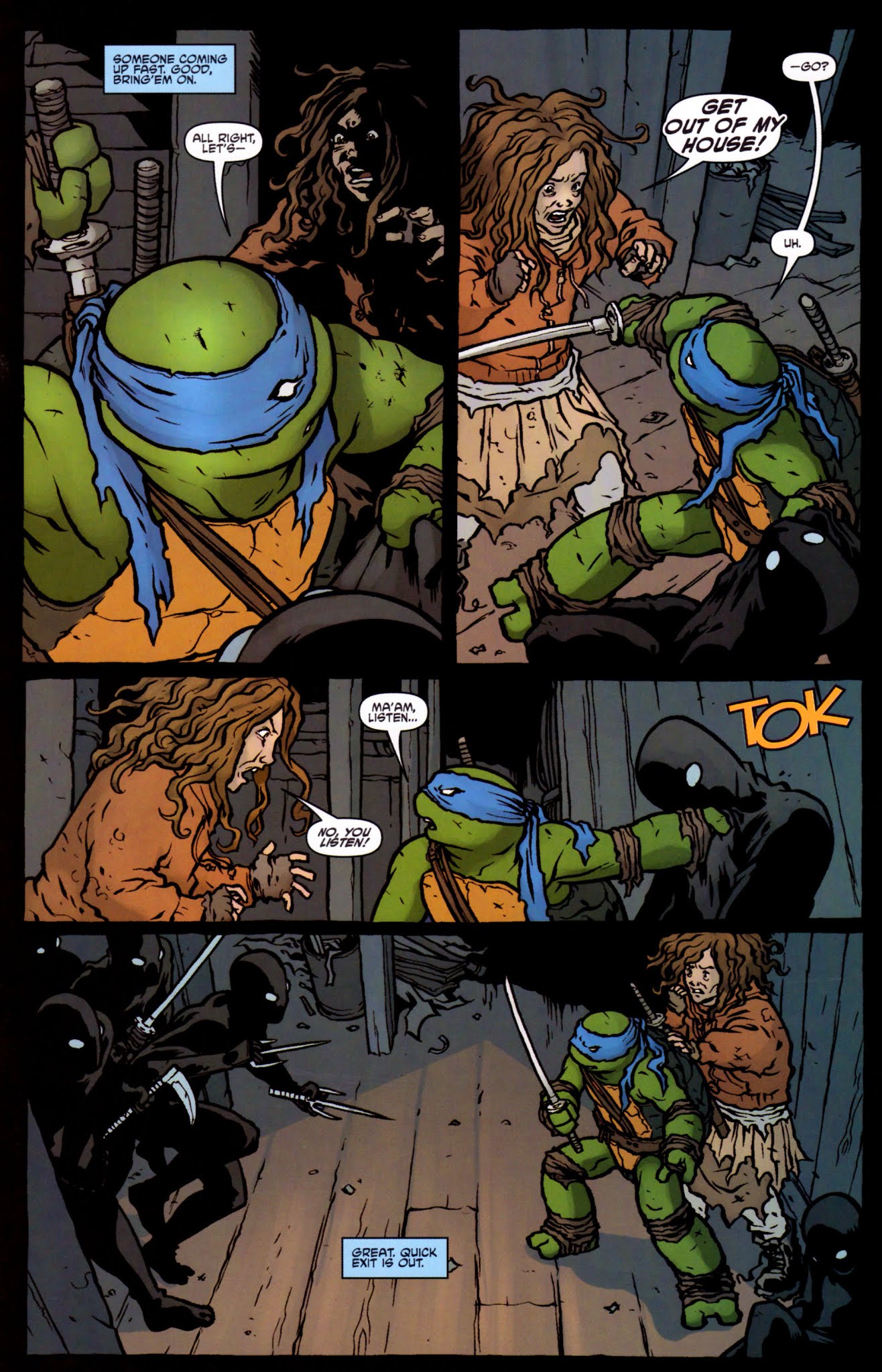 Read online Teenage Mutant Ninja Turtles Microseries: Leonardo comic -  Issue # Full - 12