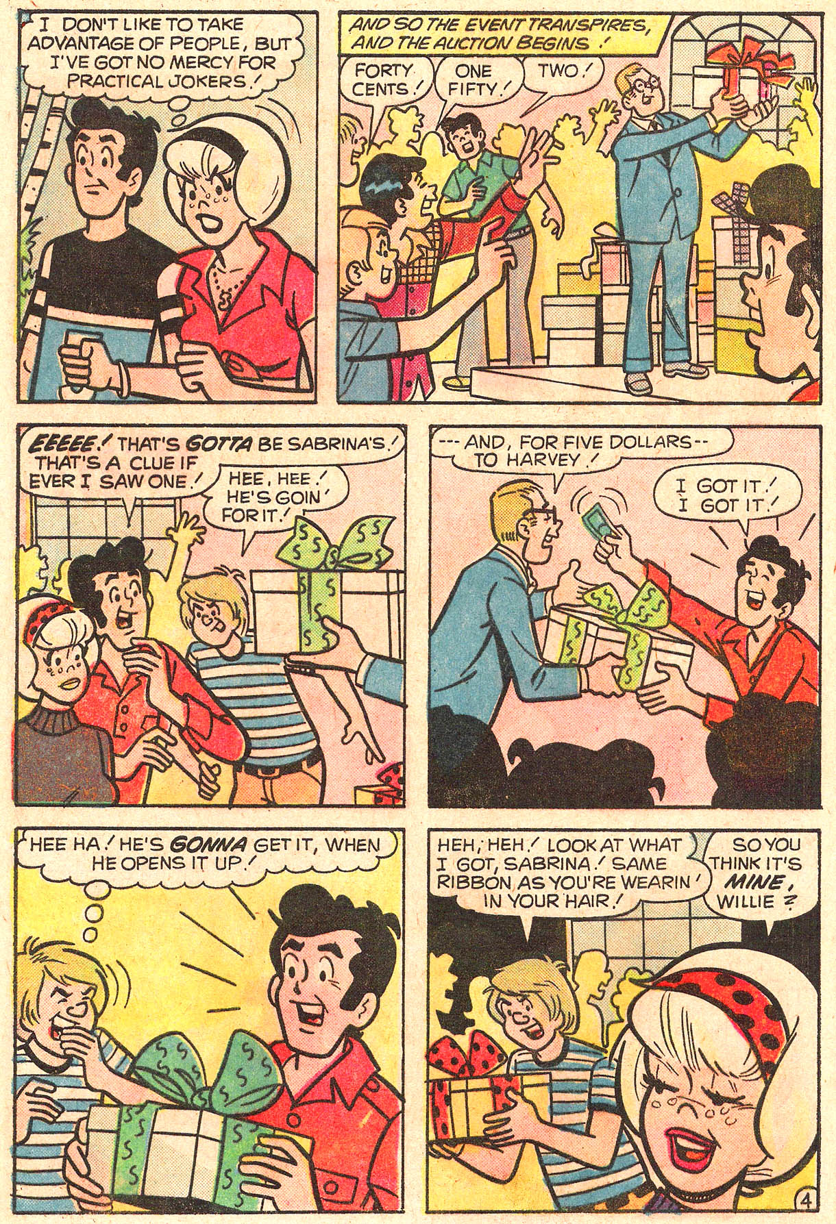 Read online Sabrina The Teenage Witch (1971) comic -  Issue #29 - 32