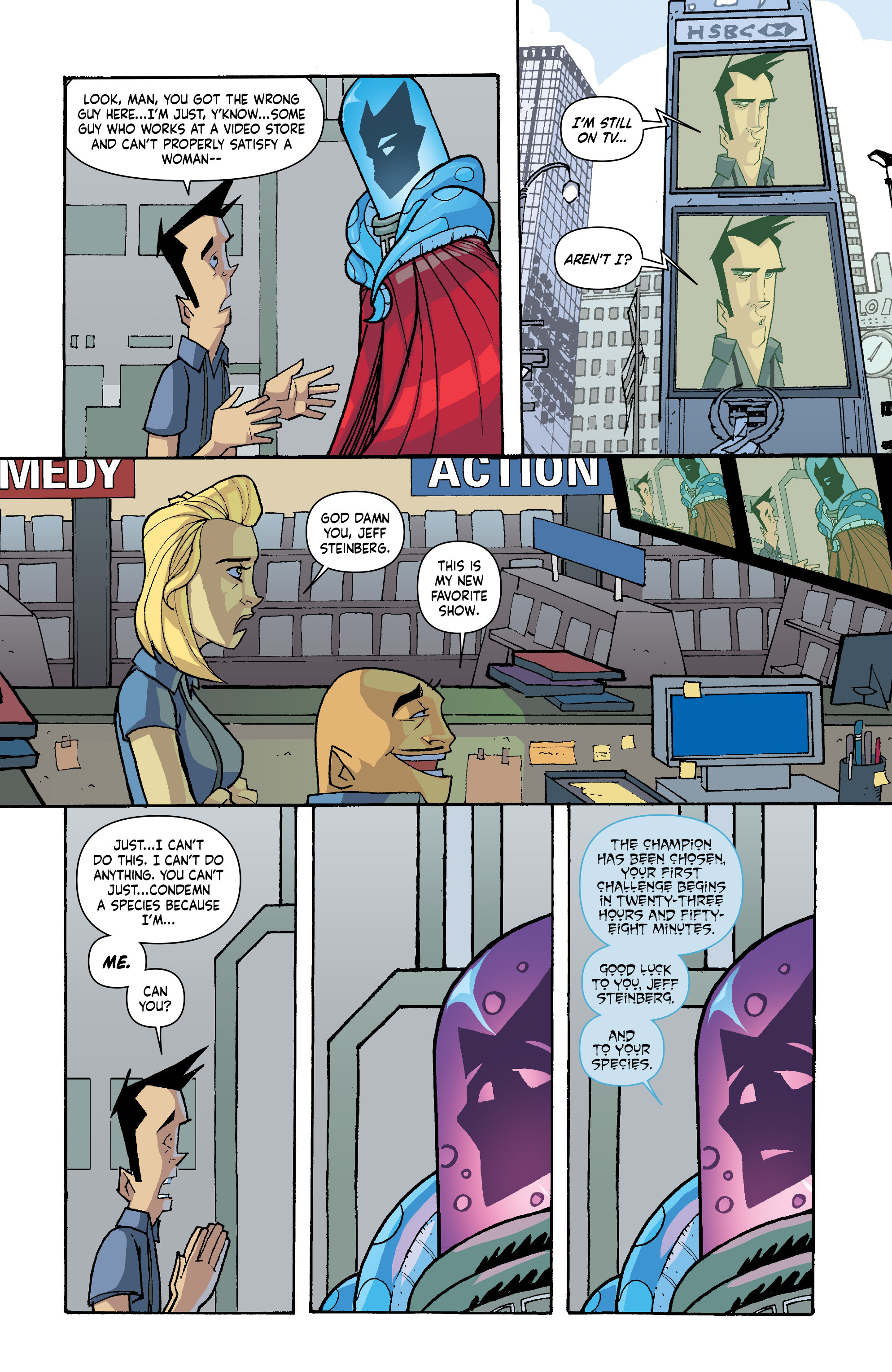 Read online Jeff Steinberg Champion of Earth comic -  Issue #1 - 30