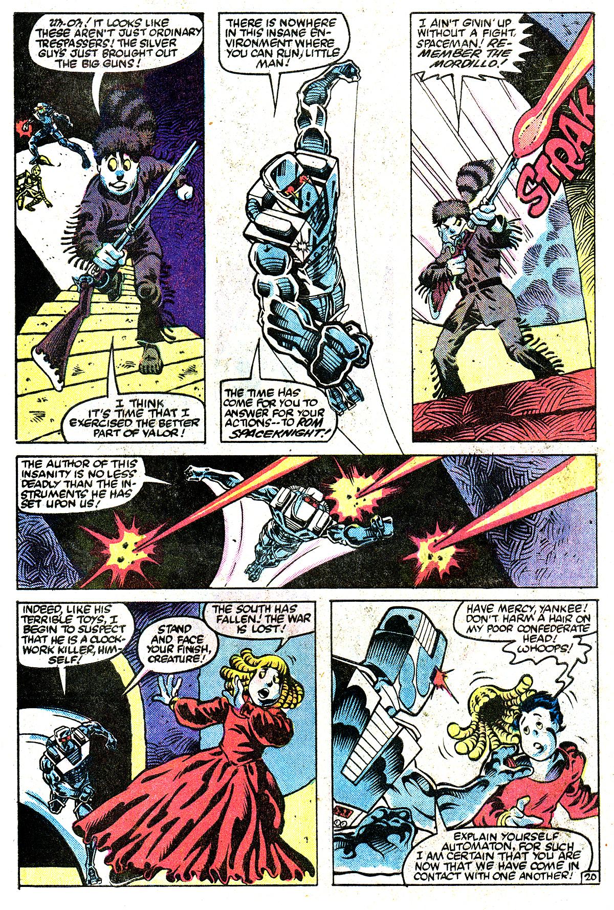 Read online ROM (1979) comic -  Issue #47 - 21