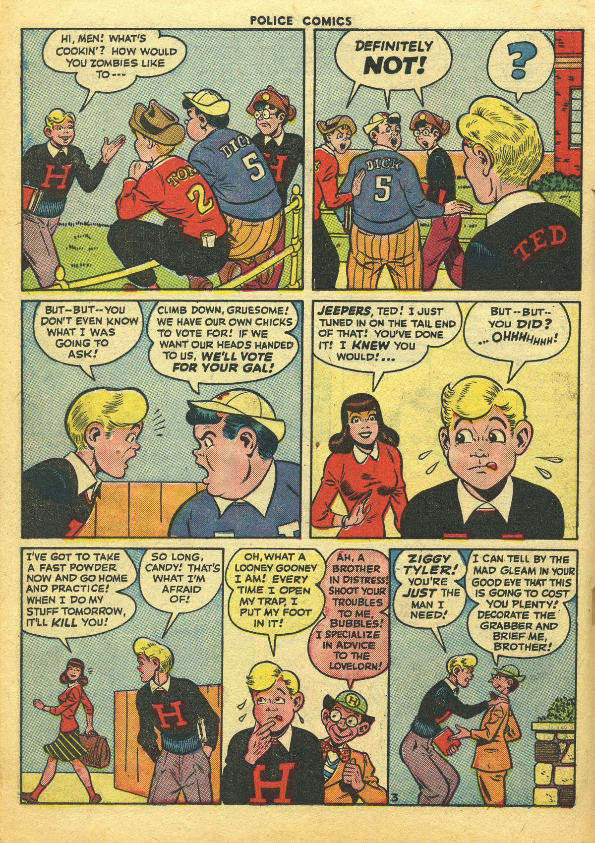 Read online Police Comics comic -  Issue #48 - 32