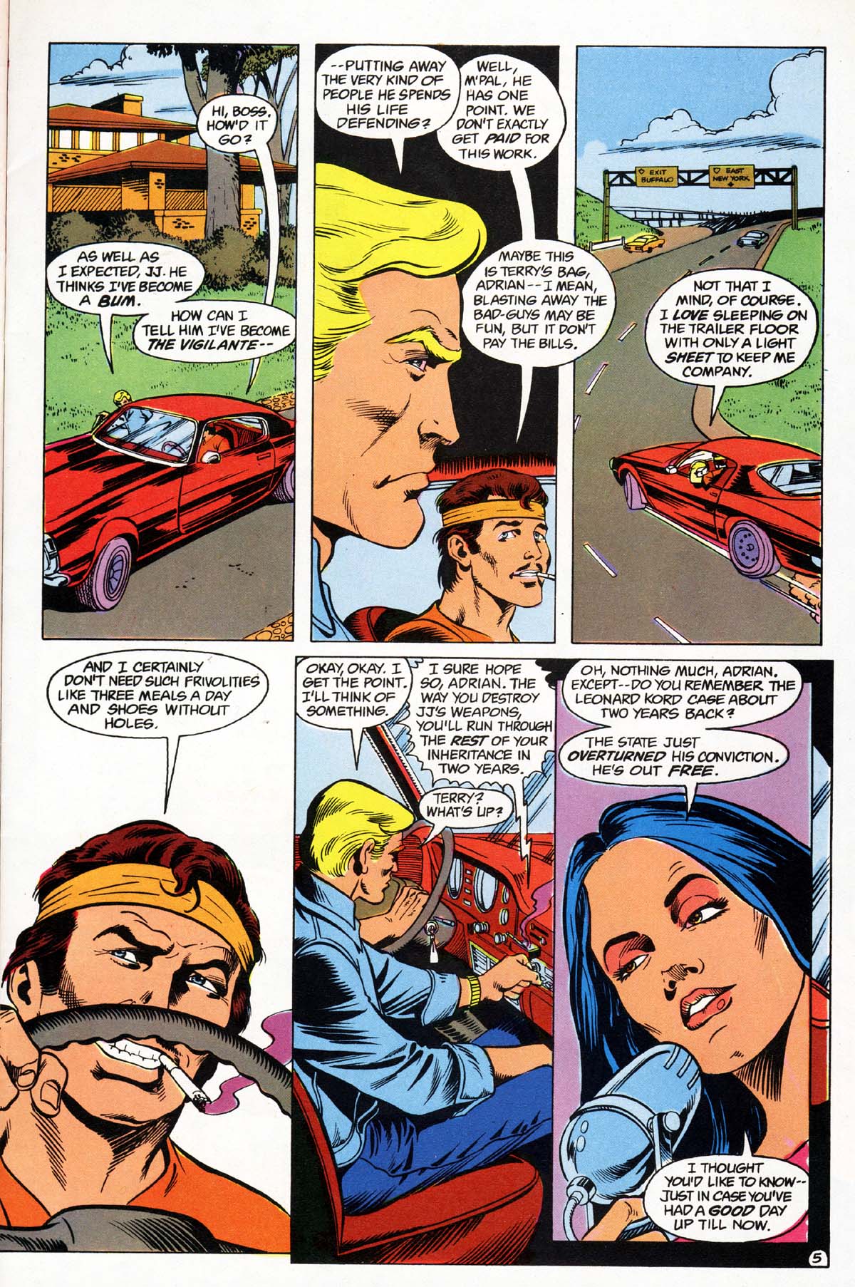 Read online Vigilante (1983) comic -  Issue #2 - 6