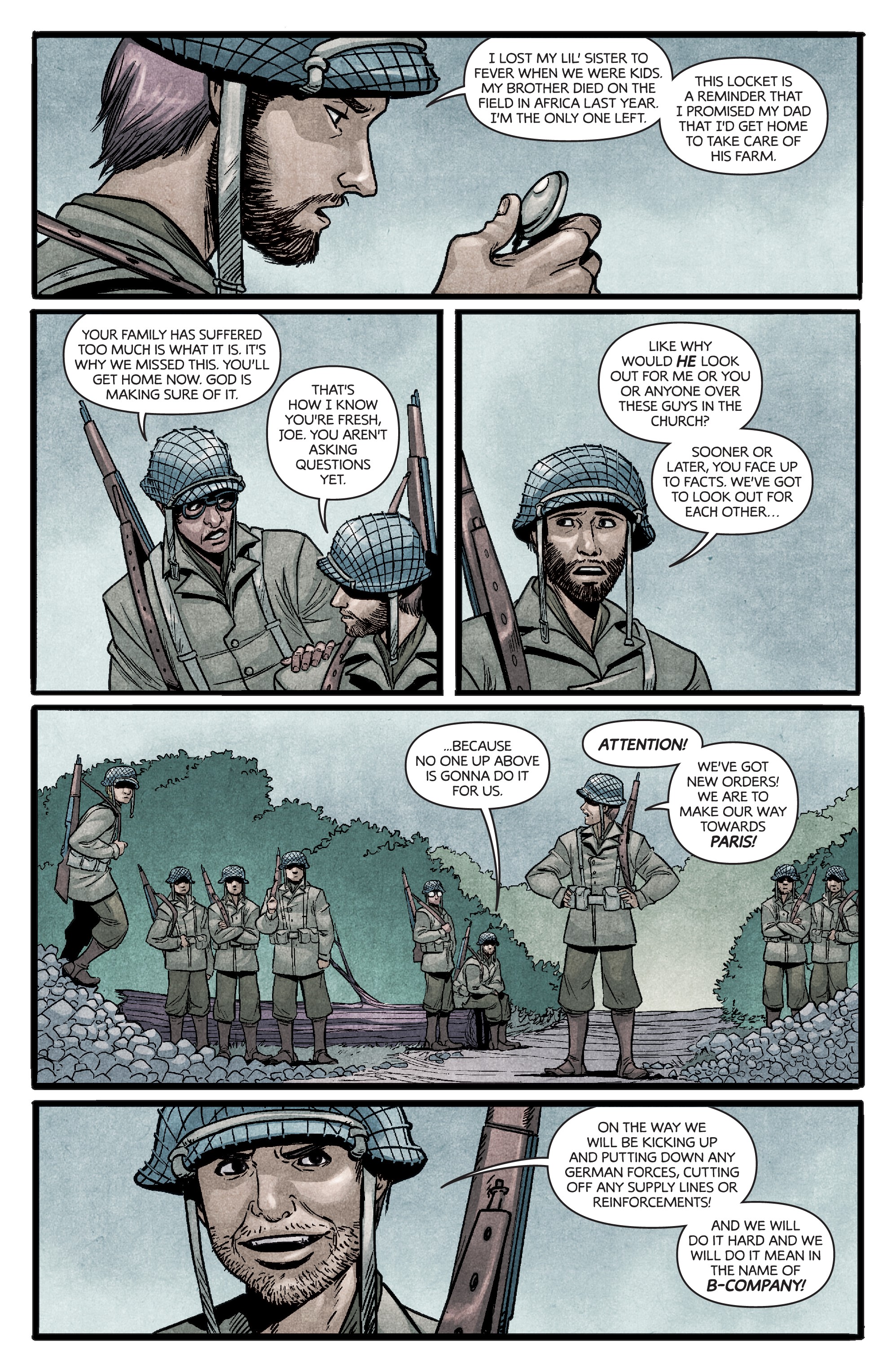 Read online Dark Red comic -  Issue #3 - 4