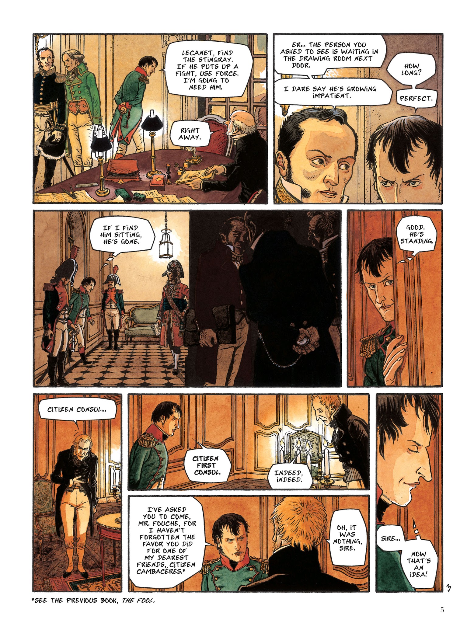 Read online Game of Masks comic -  Issue #4 - 7