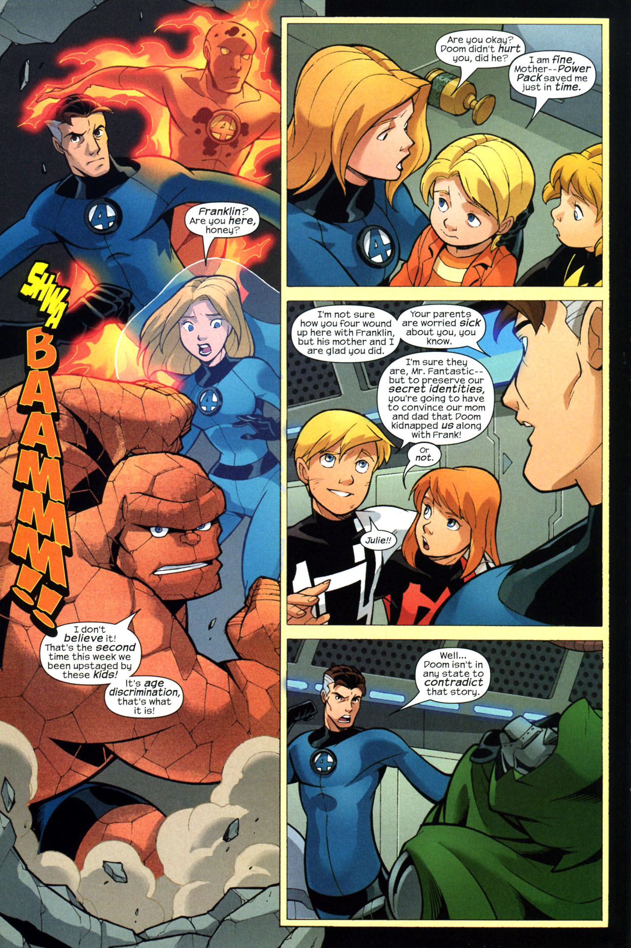 Read online Fantastic Four and Power Pack comic -  Issue #3 - 21