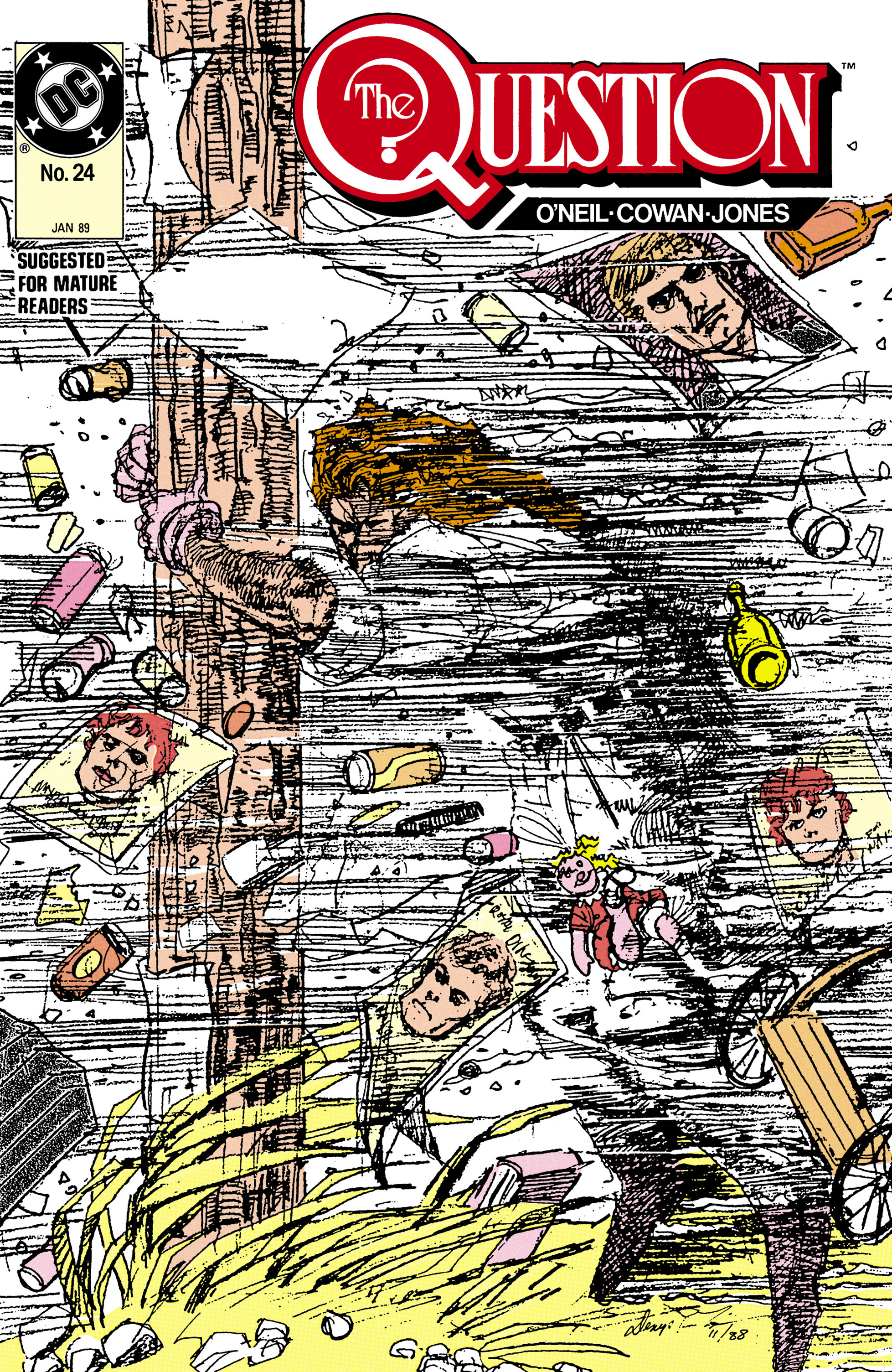 Read online The Question (1987) comic -  Issue #24 - 1