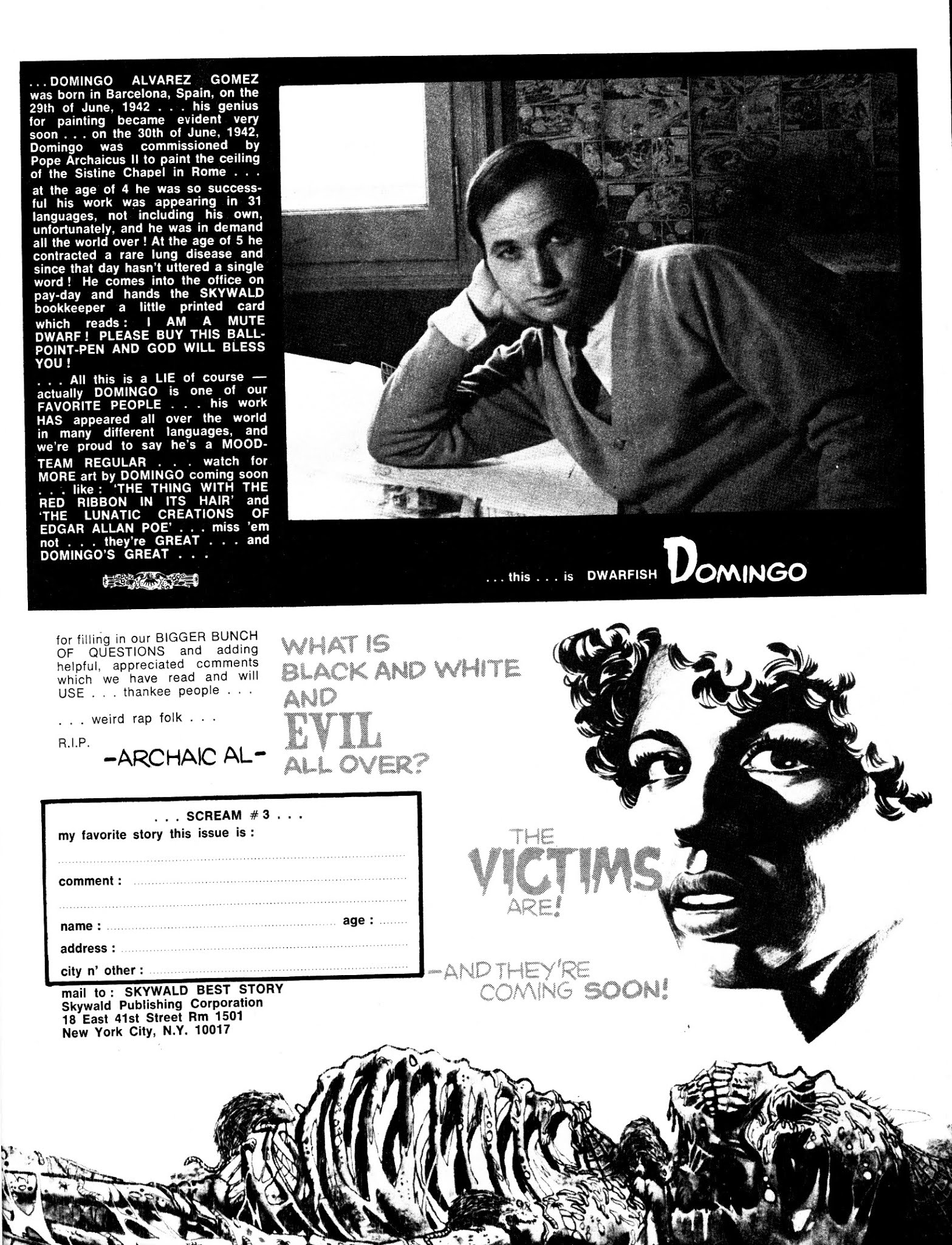 Read online Scream (1973) comic -  Issue #3 - 23