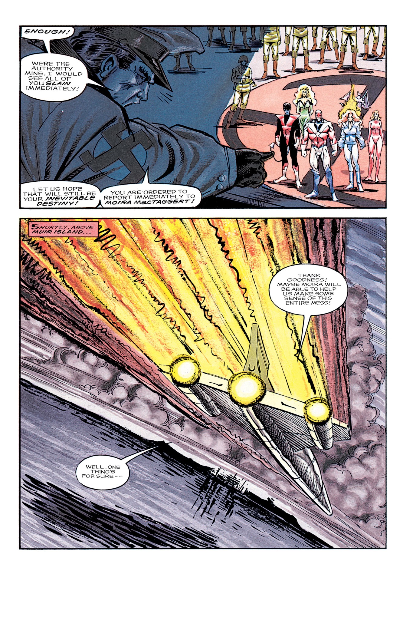 Read online Excalibur: Weird War III comic -  Issue # TPB - 21