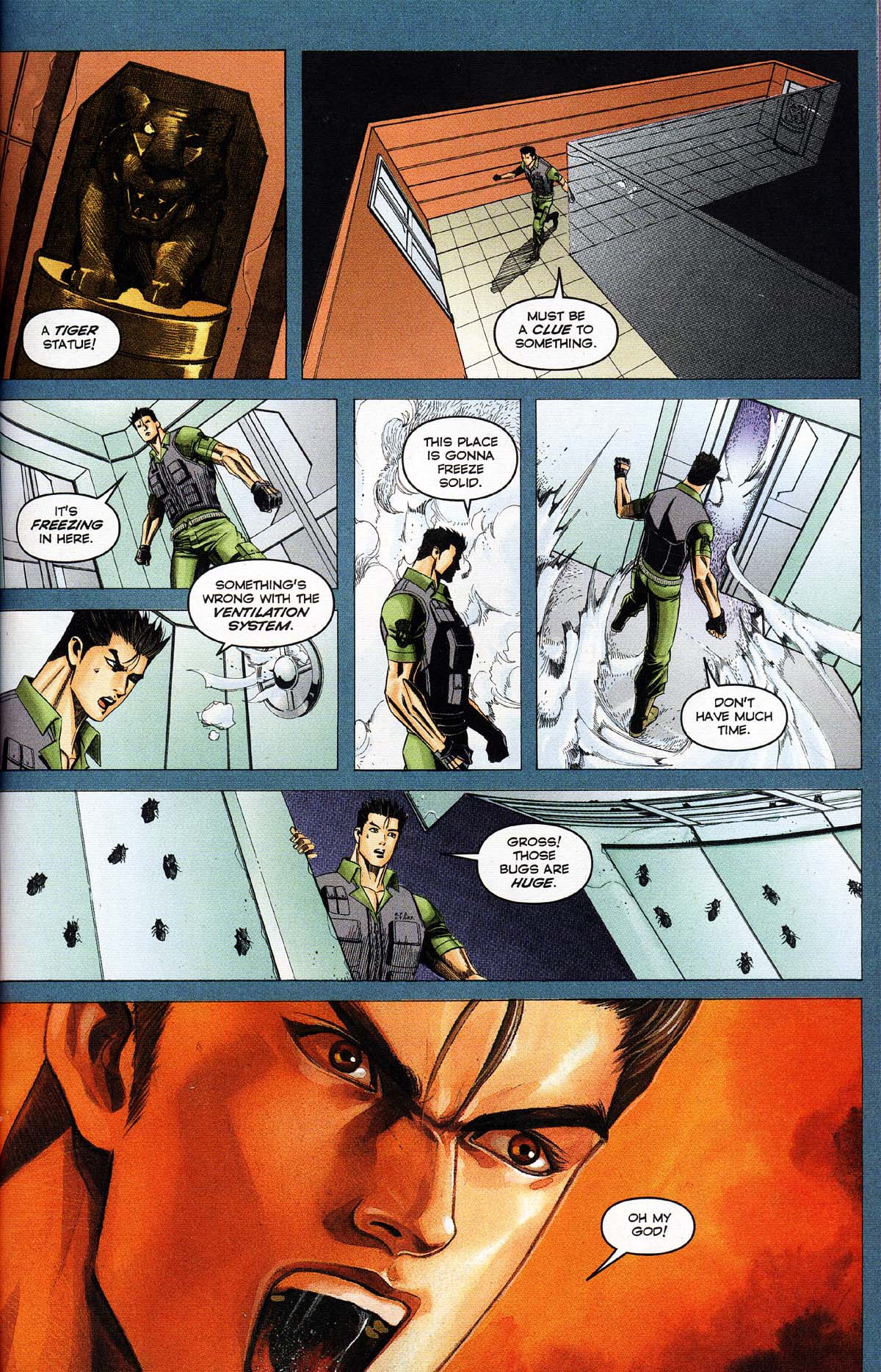 Read online Resident Evil Code: Veronica comic -  Issue #4 - 59