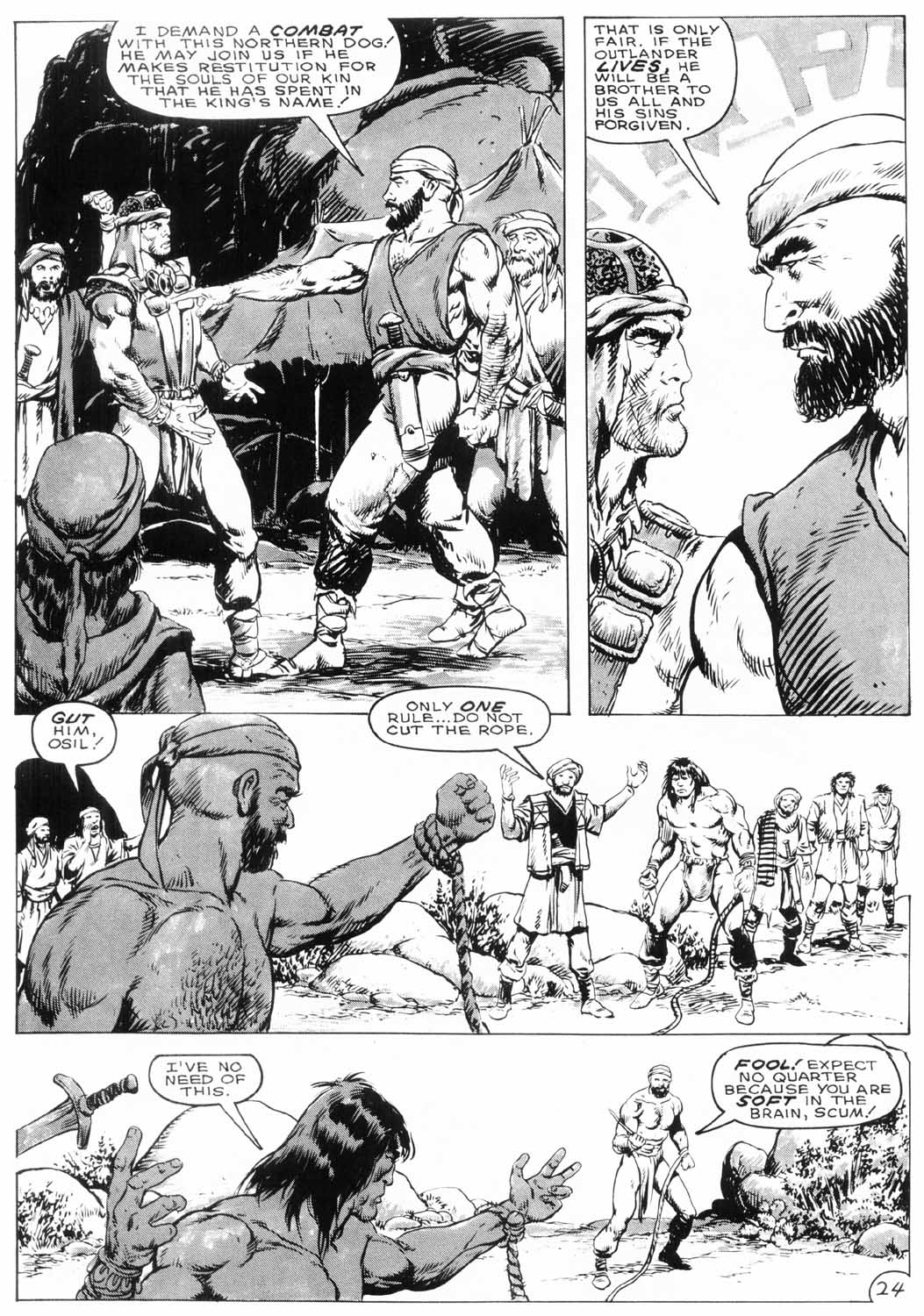 Read online The Savage Sword Of Conan comic -  Issue #153 - 27