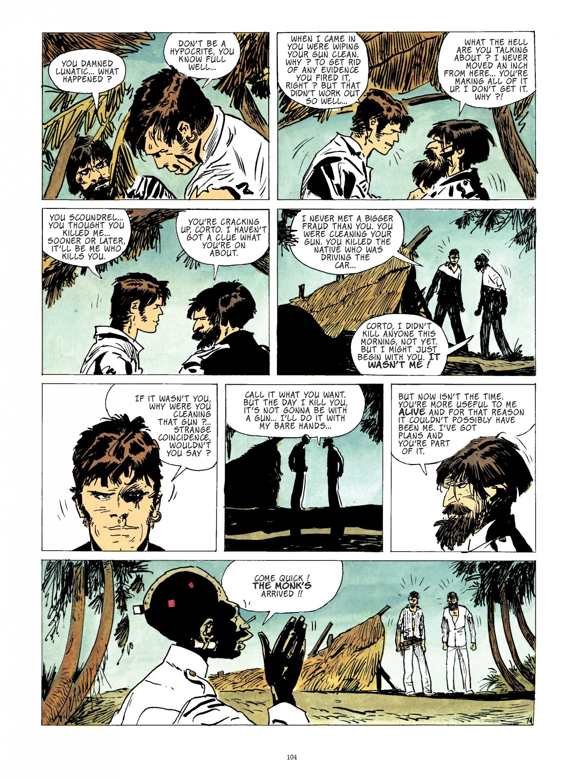 Read online Corto Maltese comic -  Issue # TPB 2 (Part 1) - 94