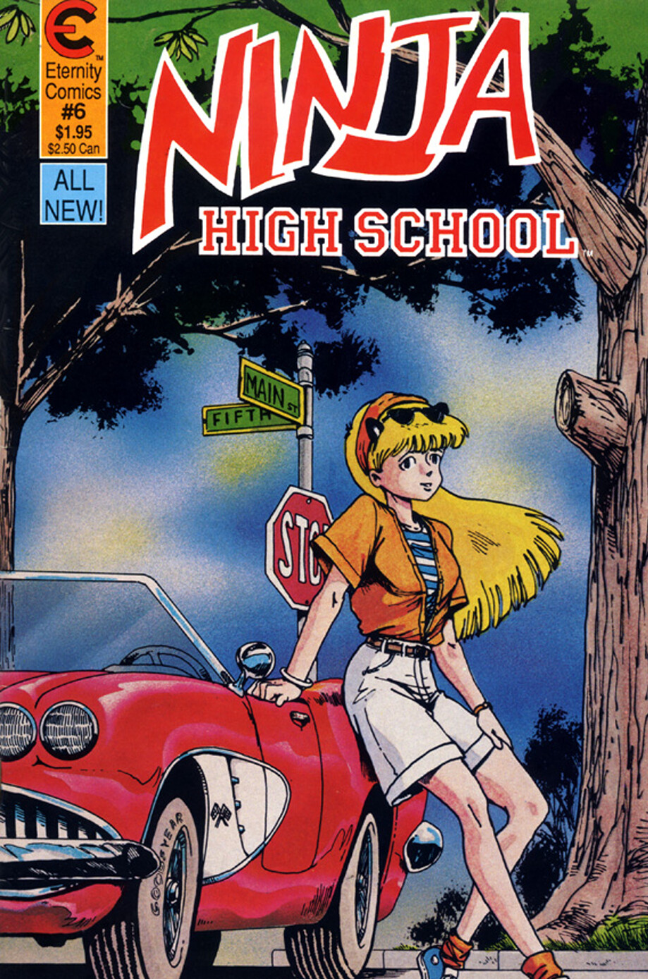 Read online Ninja High School (1986) comic -  Issue #6 - 1