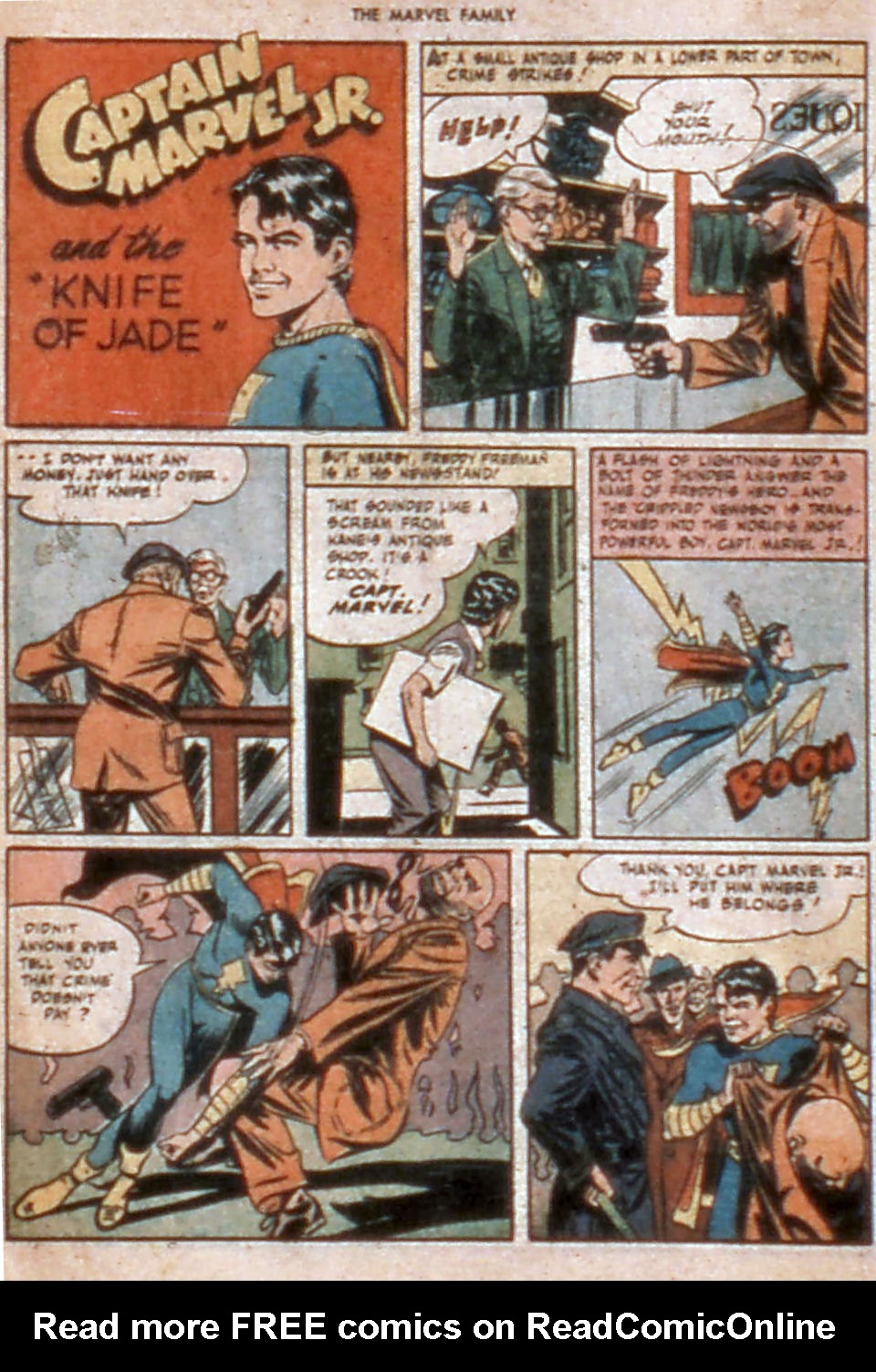 Read online The Marvel Family comic -  Issue #4 - 12