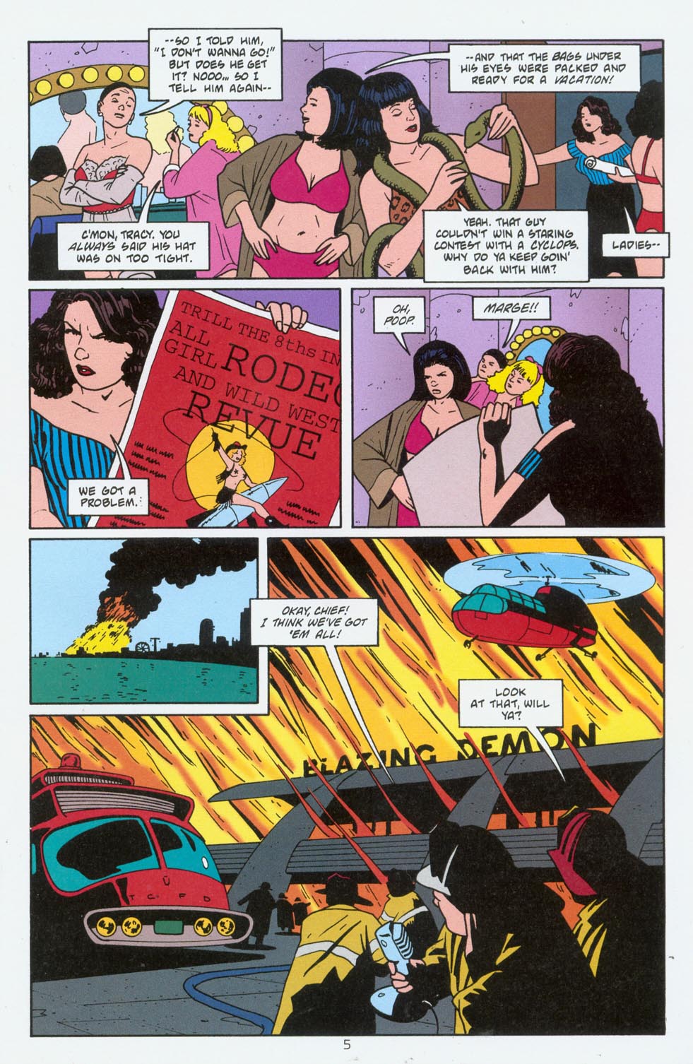 Read online Terminal City: Aerial Graffiti comic -  Issue #3 - 6