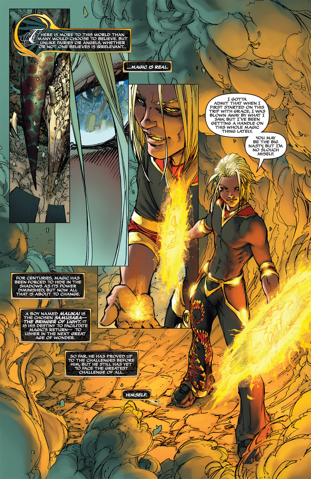 Read online Michael Turner's Soulfire (2003) comic -  Issue #8 - 4