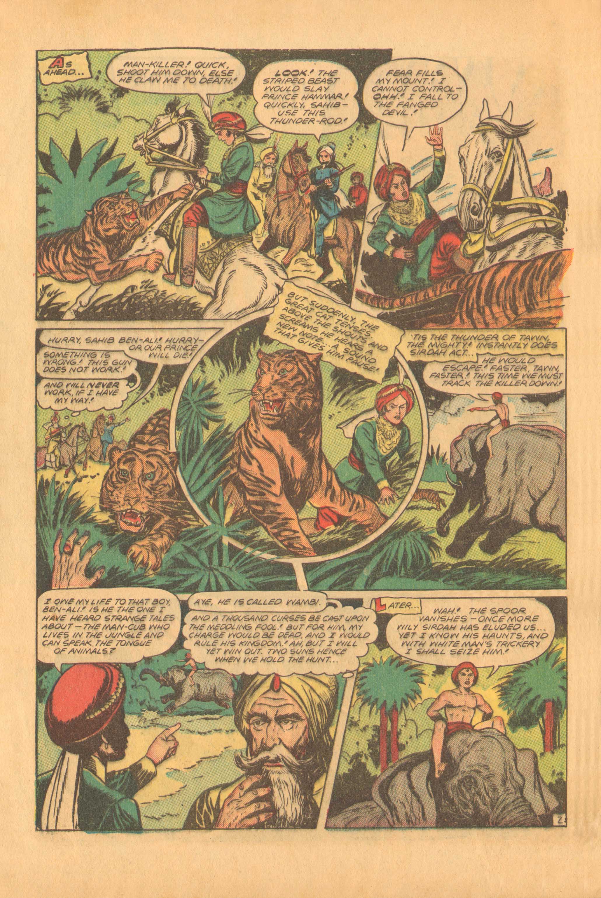 Read online Wambi Jungle Boy comic -  Issue #4 - 5
