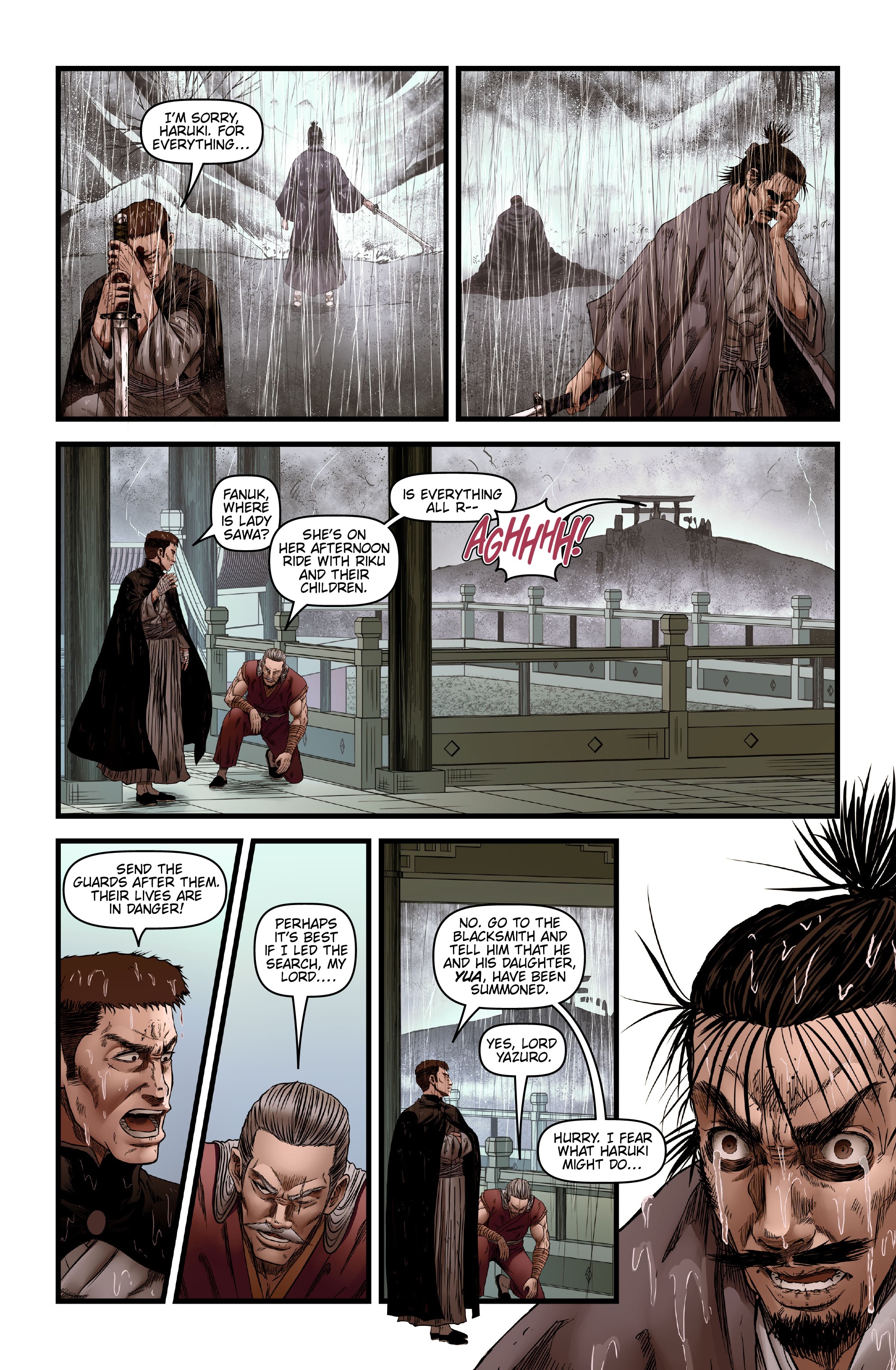 Read online Honor and Curse comic -  Issue #10 - 10