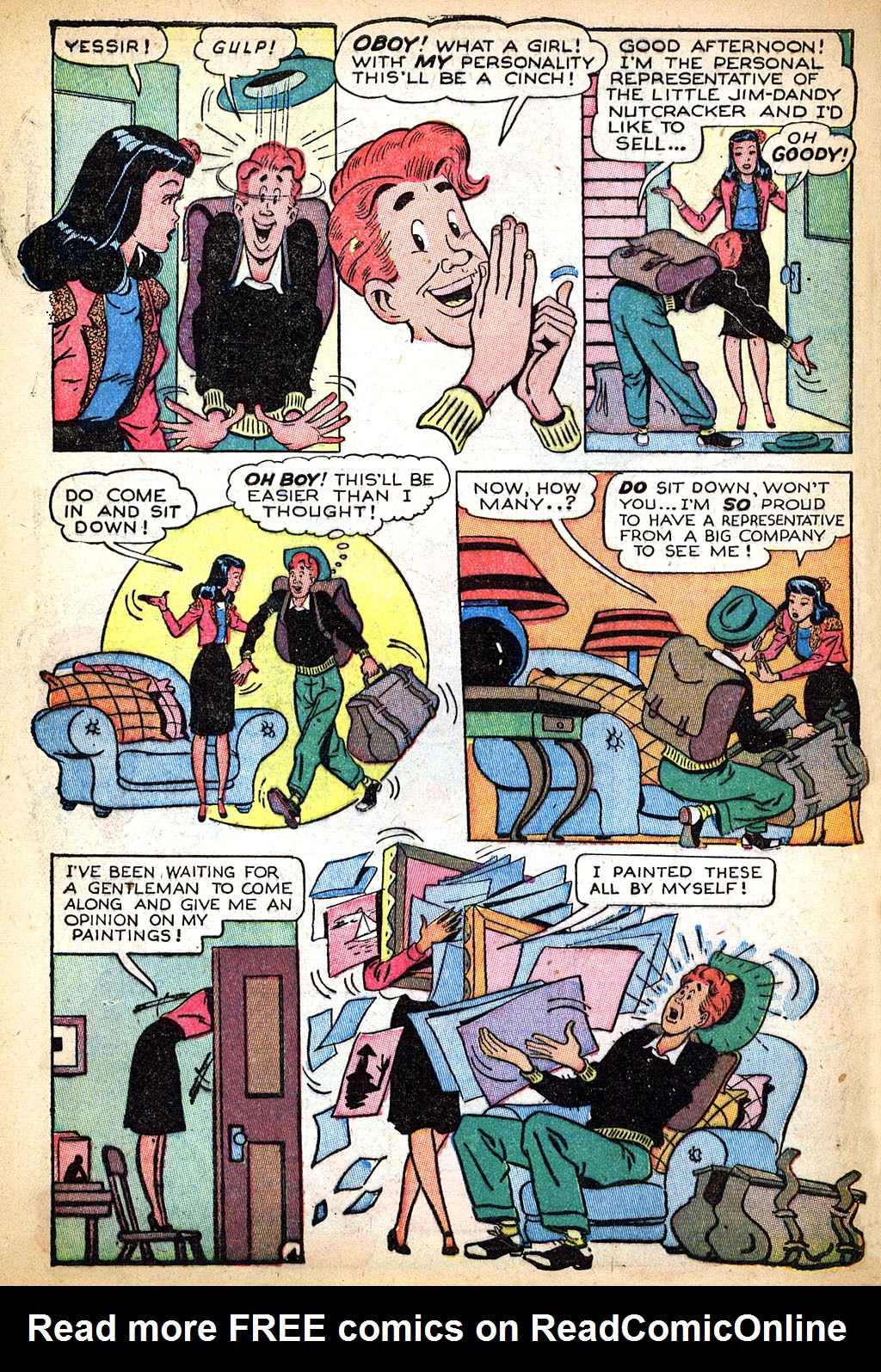 Read online Willie Comics (1946) comic -  Issue #7 - 44