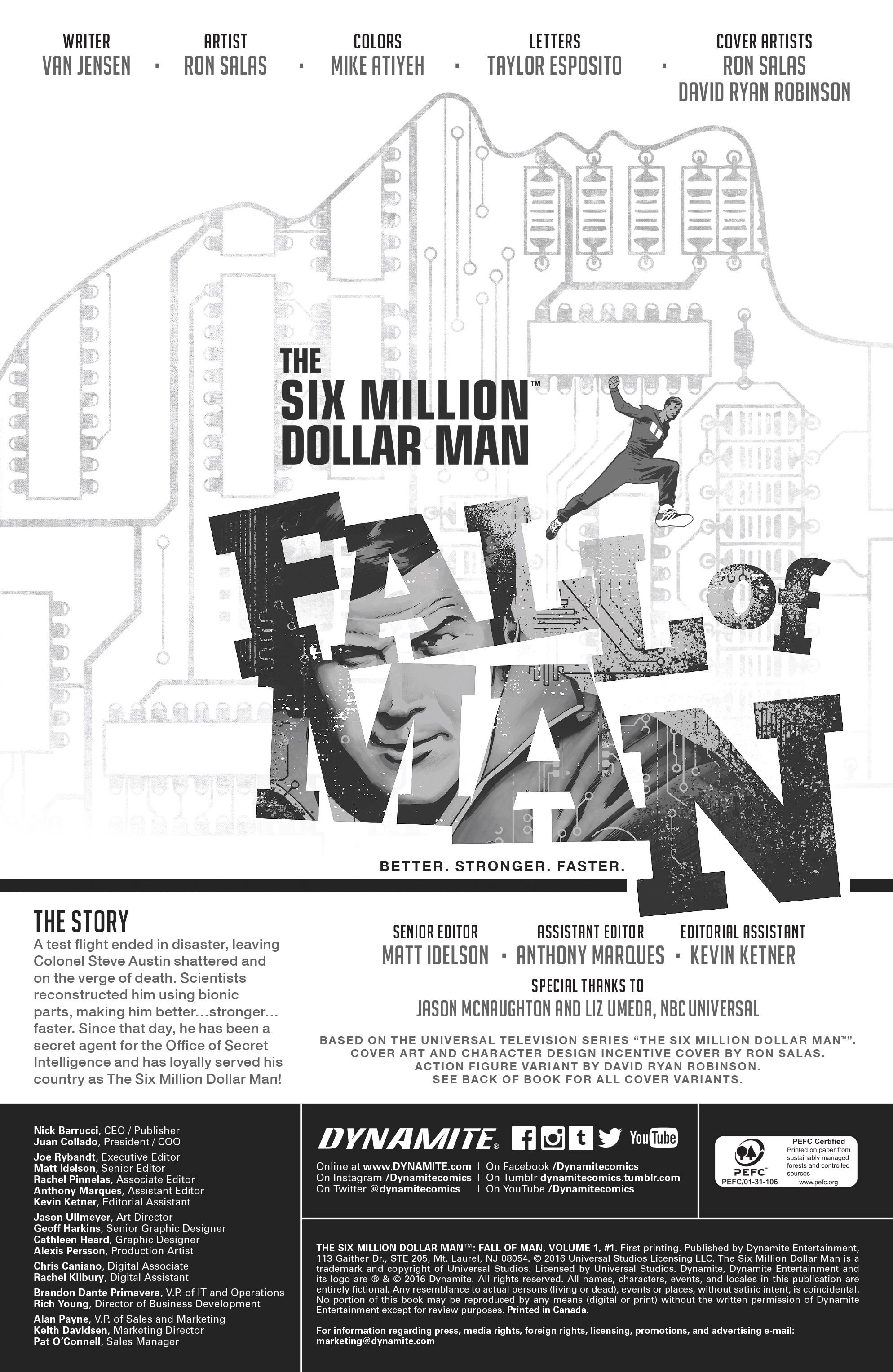 Read online The Six Million Dollar Man: Fall of Man comic -  Issue #1 - 4