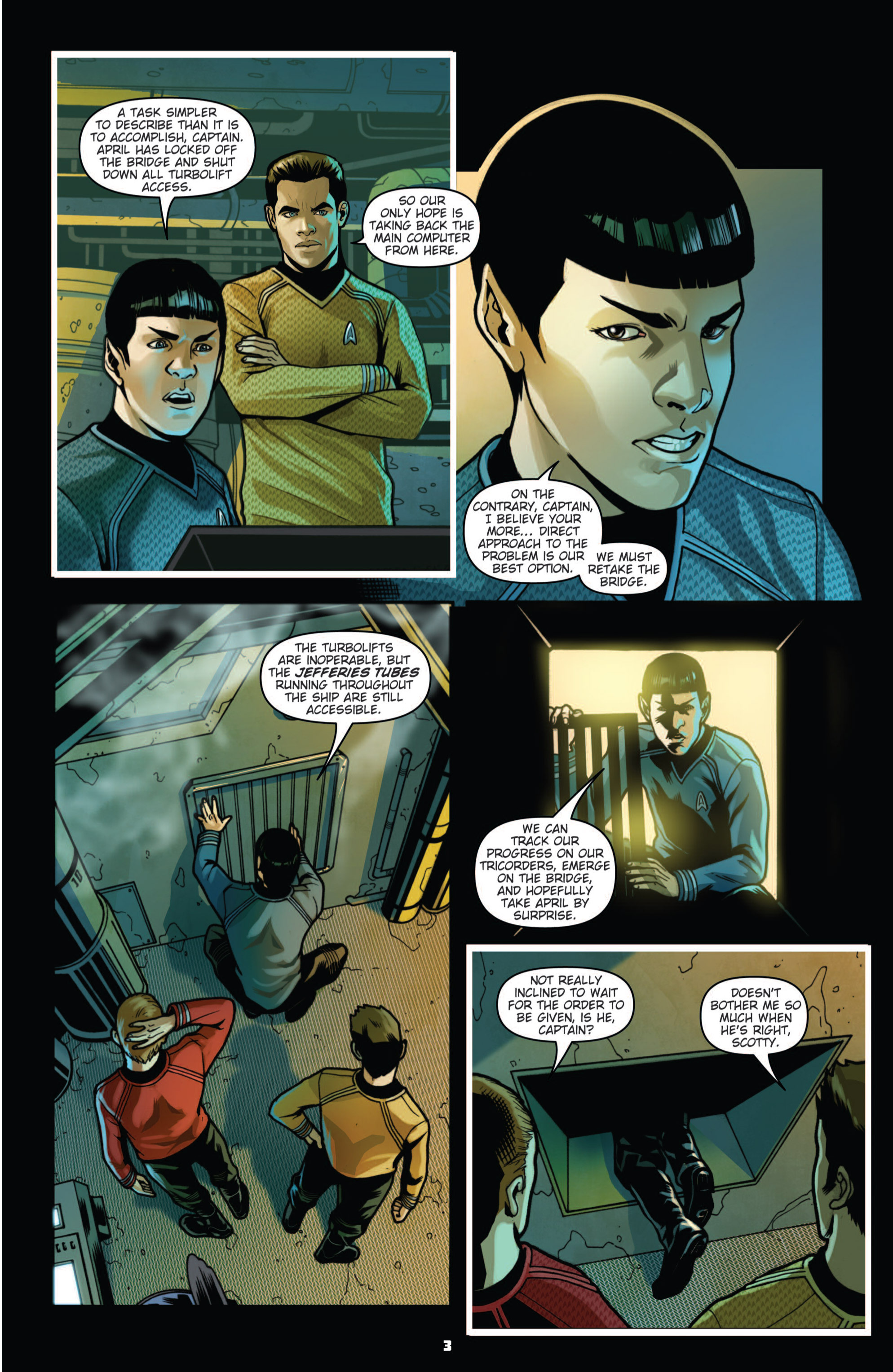 Read online Star Trek: Countdown To Darkness comic -  Issue #4 - 6