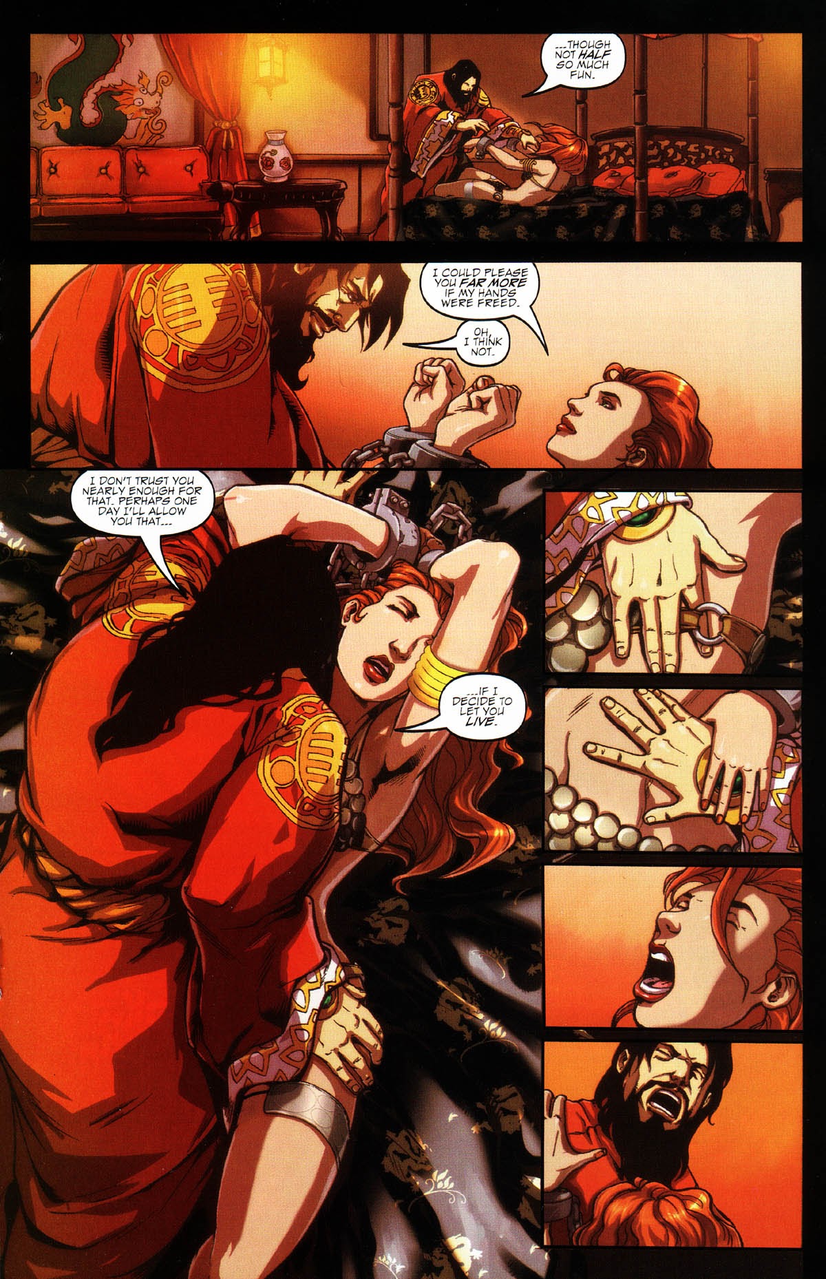 Read online Red Sonja: Sonja Goes East comic -  Issue # Full - 22