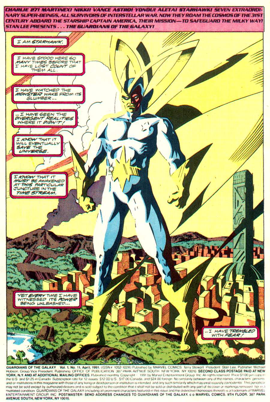 Guardians of the Galaxy (1990) issue 11 - Page 2