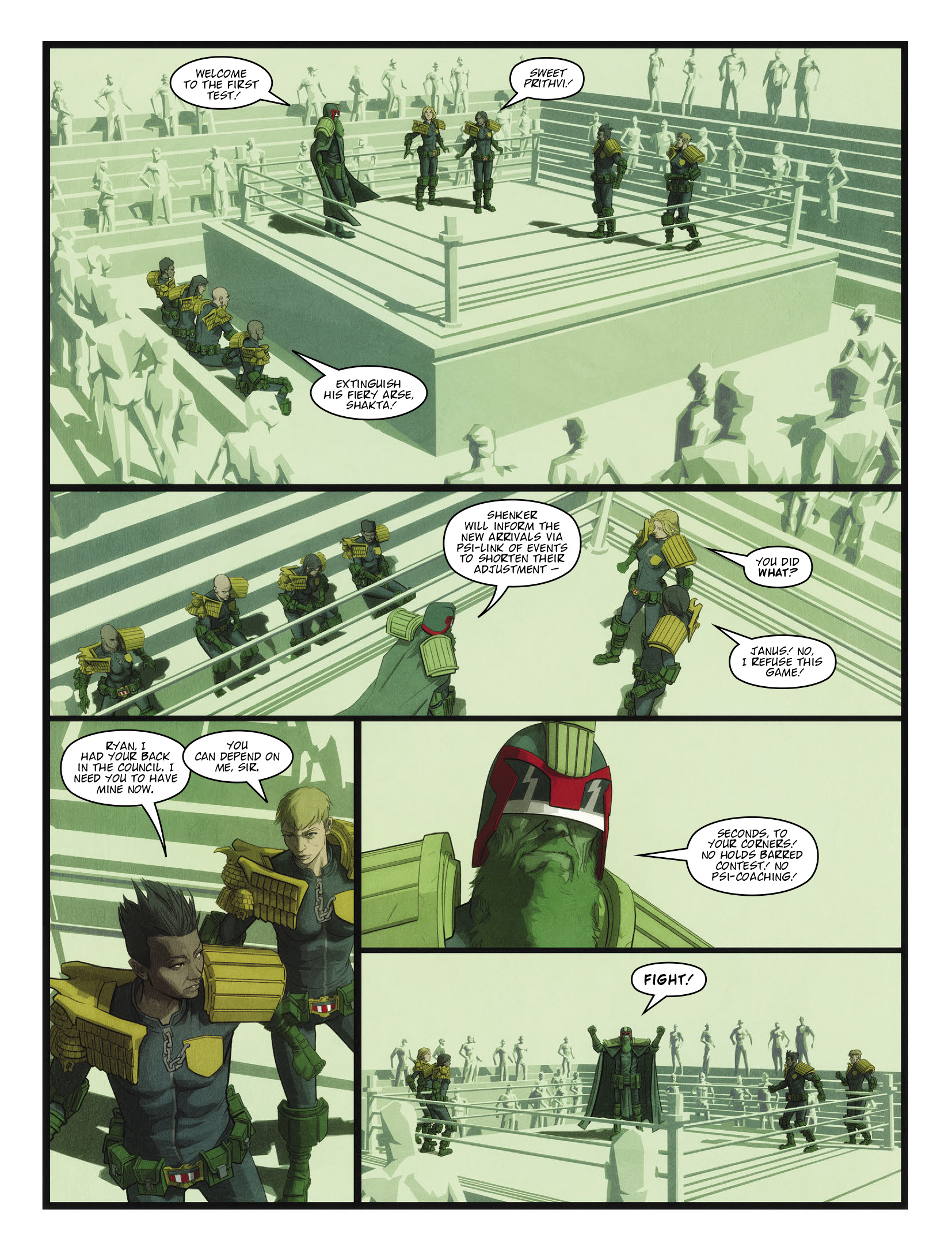Read online Judge Dredd Megazine (Vol. 5) comic -  Issue #447 - 22