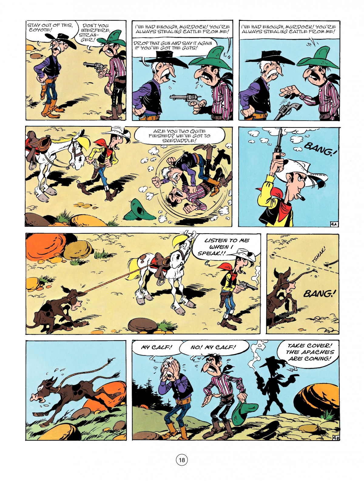 Read online A Lucky Luke Adventure comic -  Issue #50 - 18