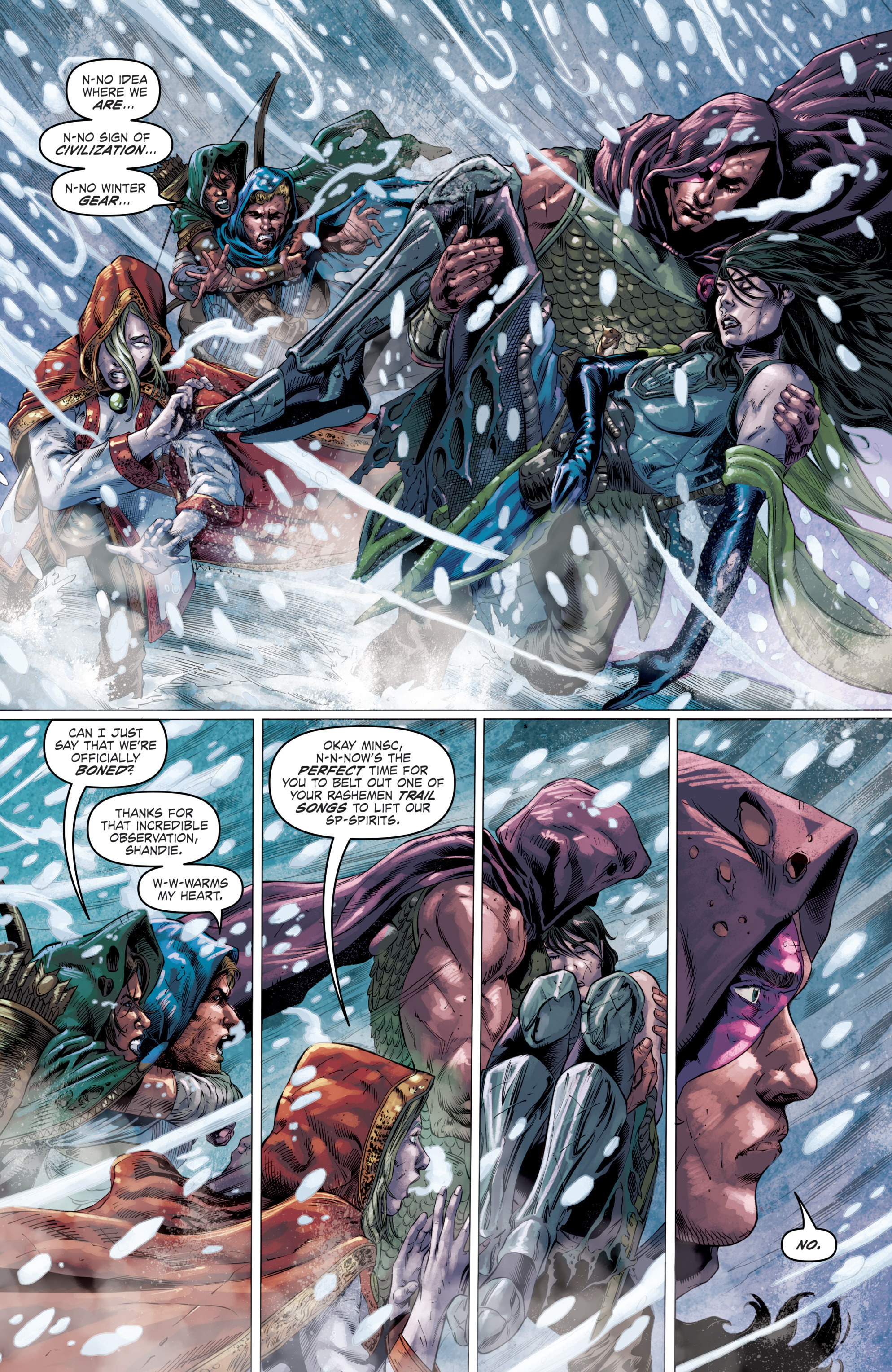 Read online Dungeons & Dragons: Frost Giant's Fury comic -  Issue #1 - 6