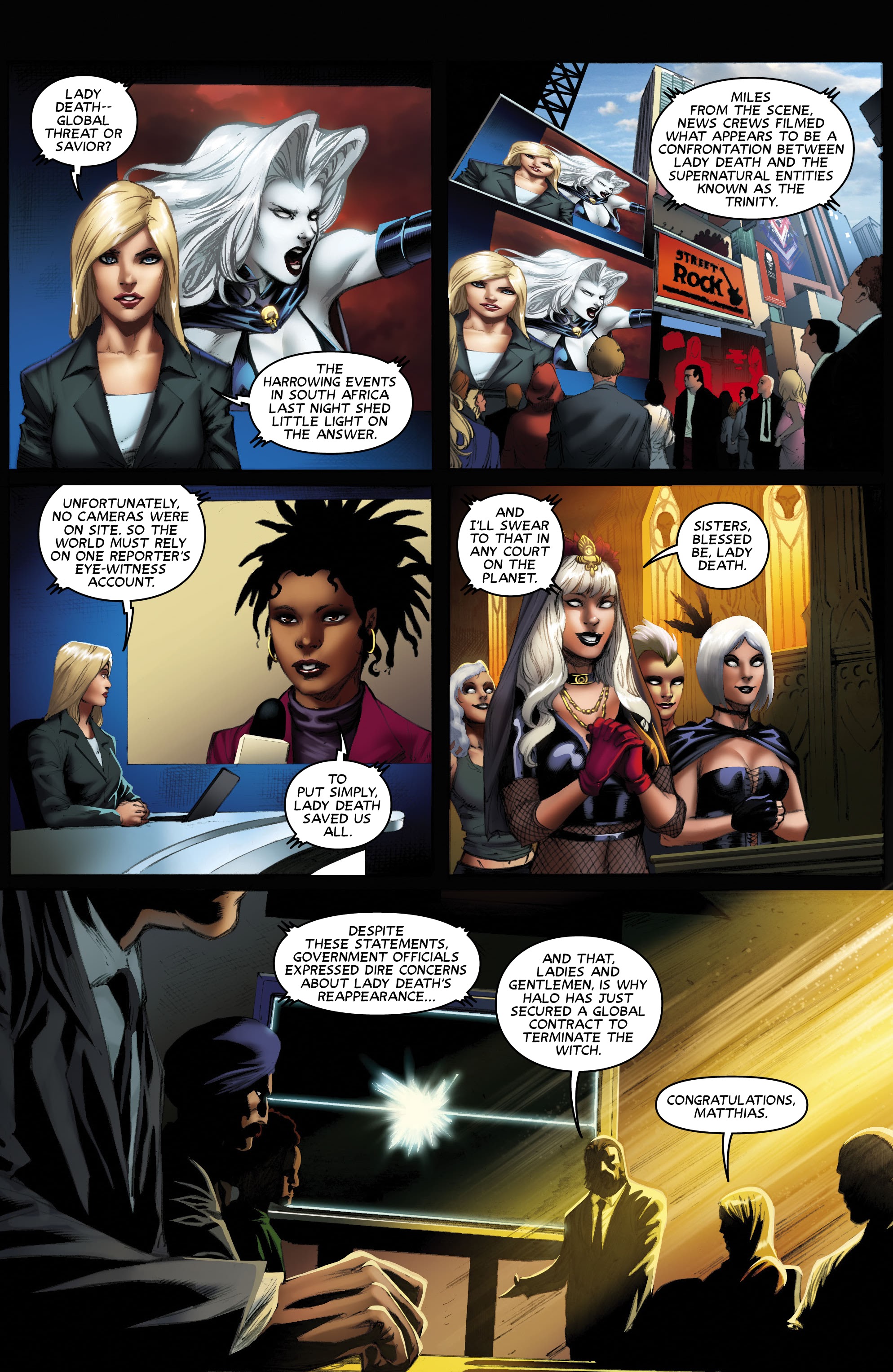 Read online Lady Death: Blasphemy Anthem comic -  Issue # Full - 51