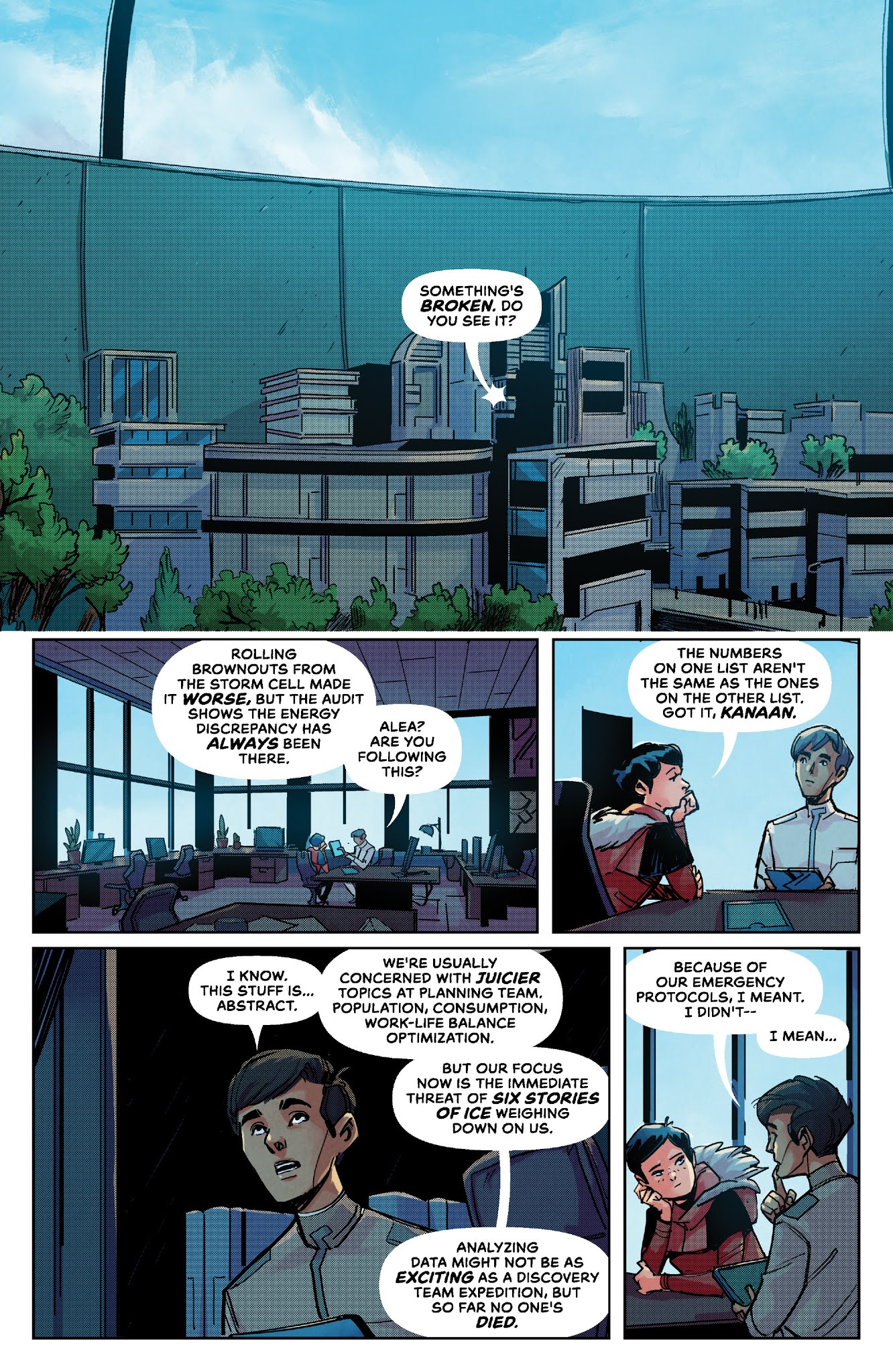 Read online Outpost Zero comic -  Issue #2 - 13