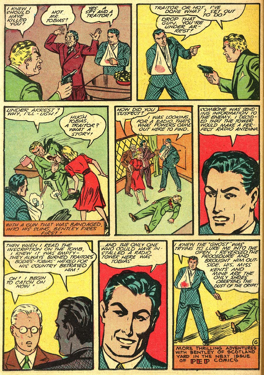 Read online Pep Comics comic -  Issue #15 - 66