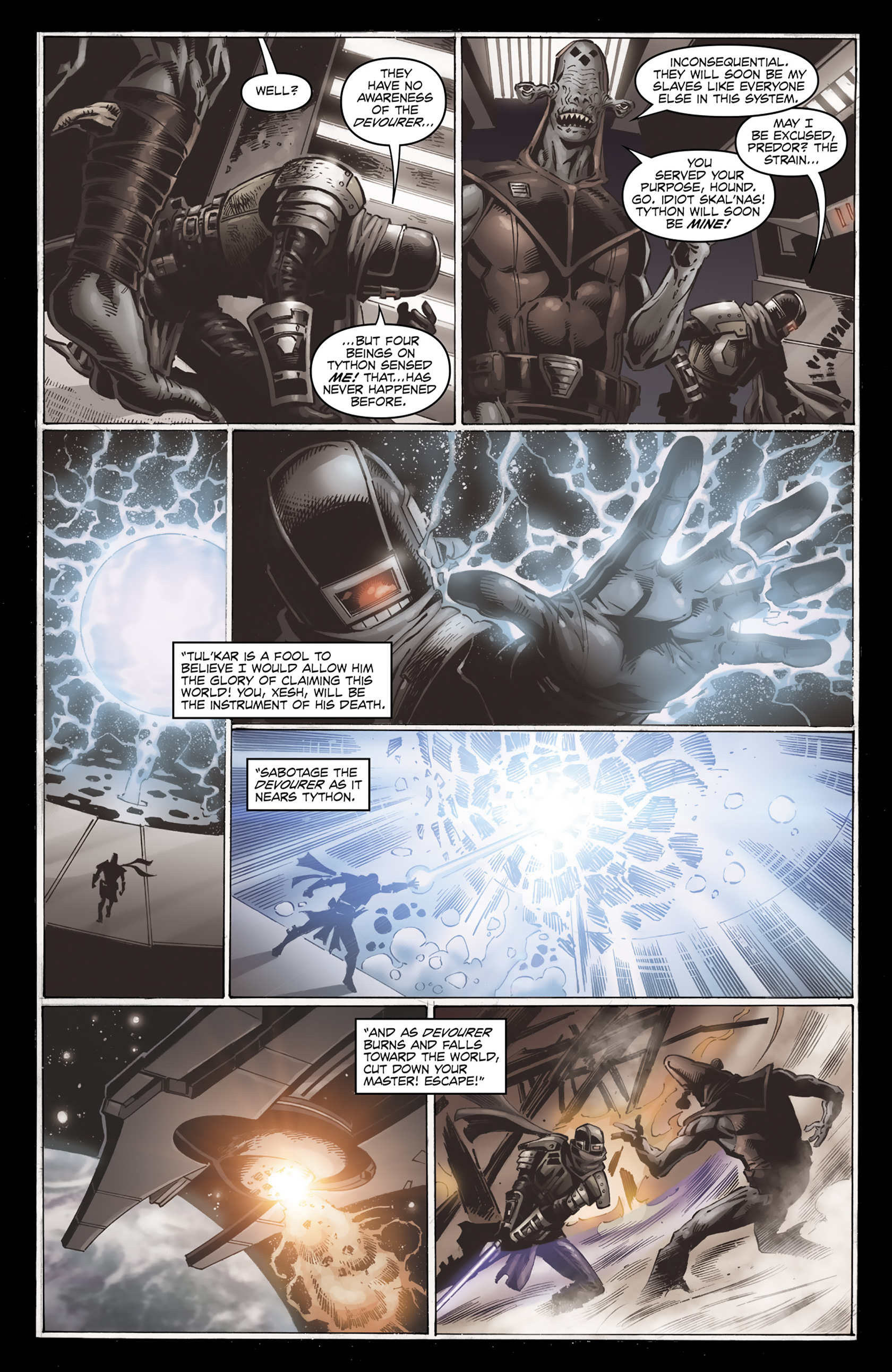 Read online Star Wars: Dawn of the Jedi - Force War comic -  Issue #3 - 11
