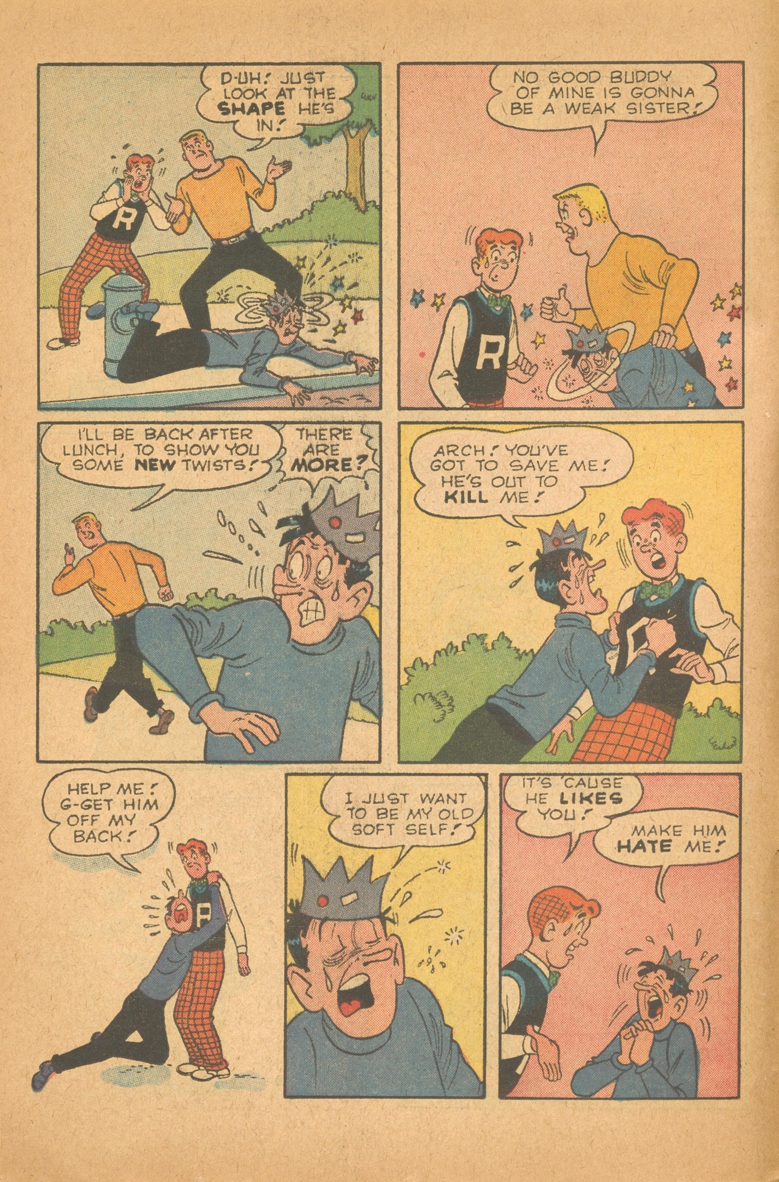 Read online Archie's Pal Jughead comic -  Issue #66 - 6