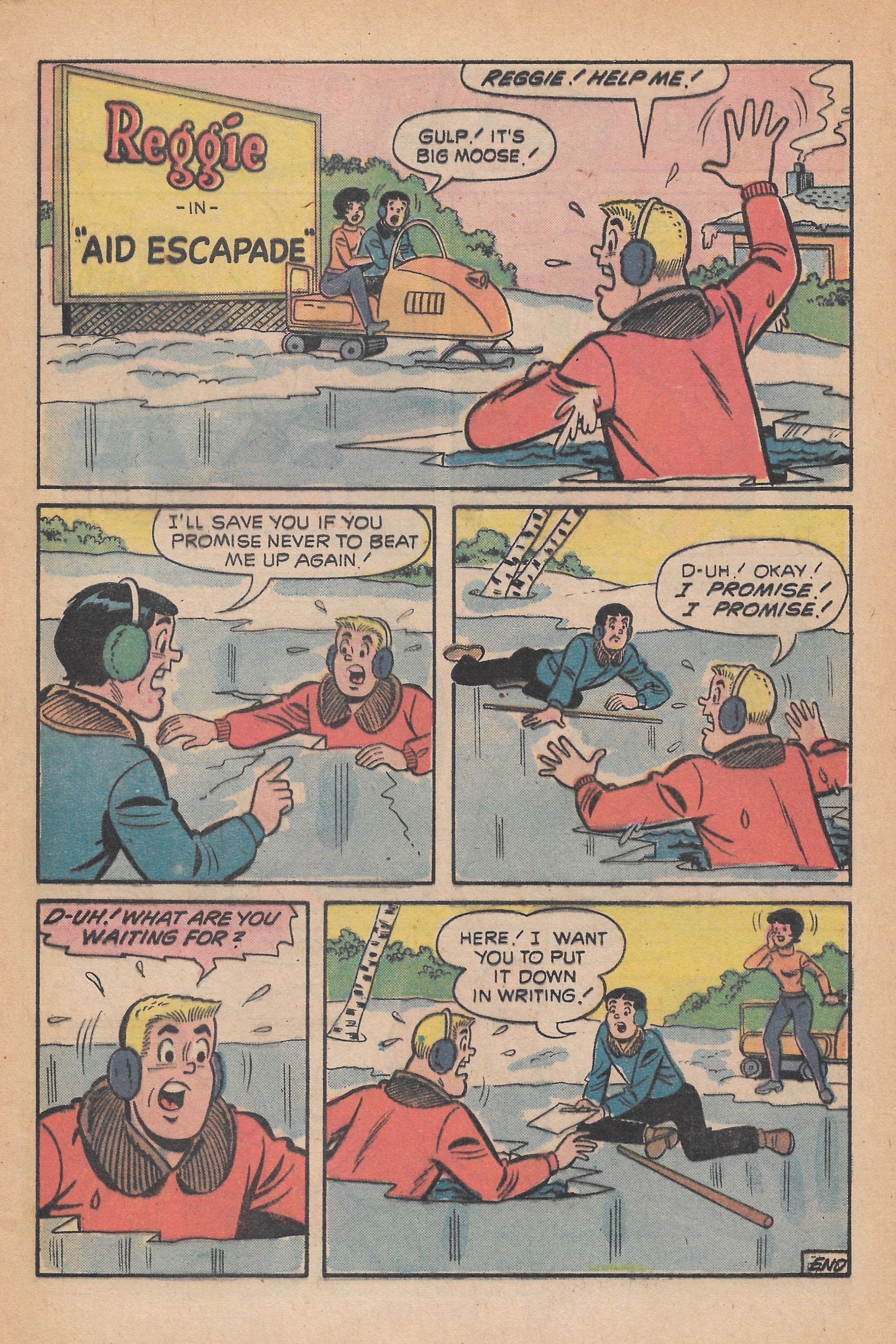 Read online Reggie's Wise Guy Jokes comic -  Issue #29 - 5