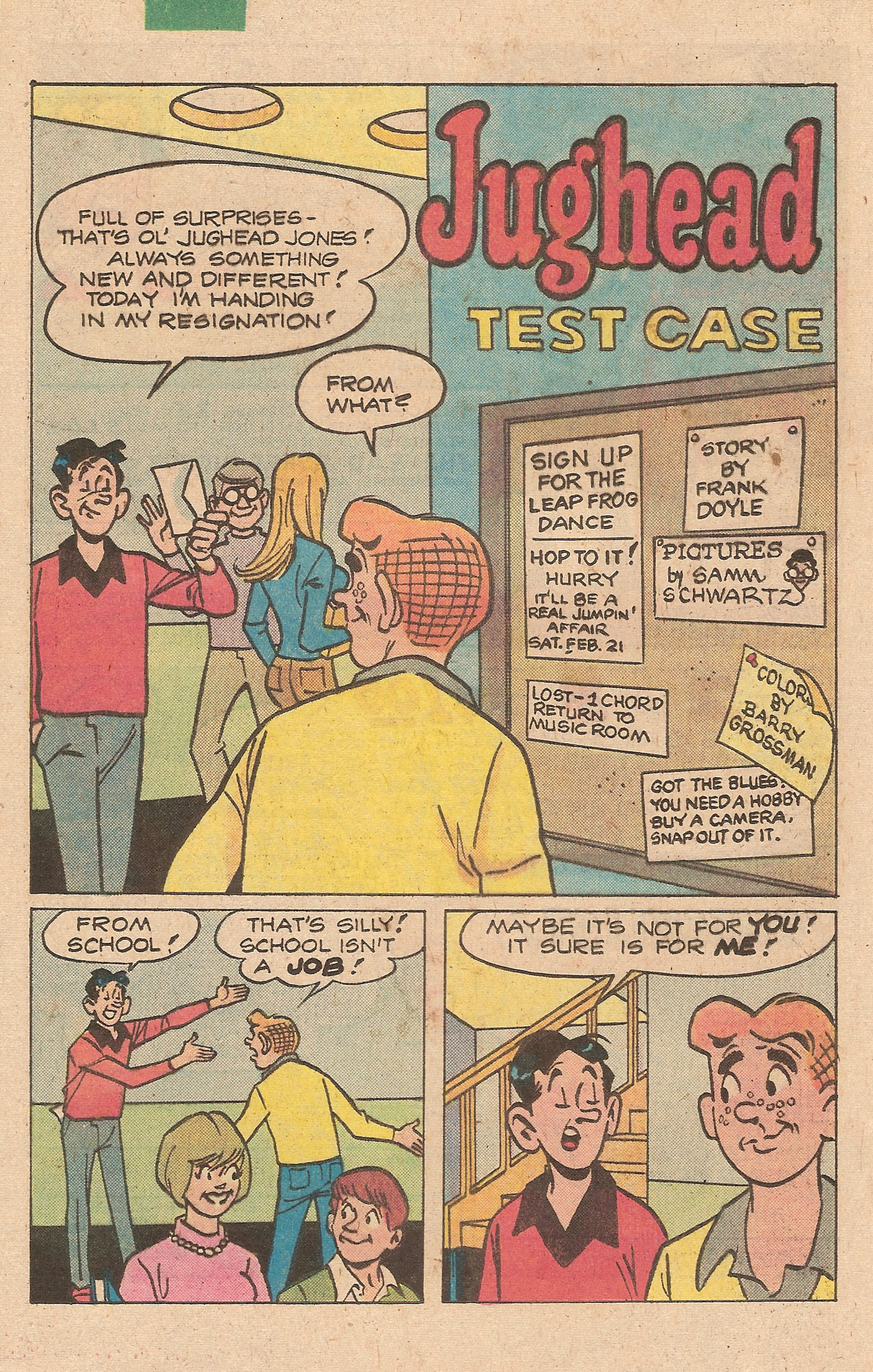 Read online Jughead (1965) comic -  Issue #309 - 20
