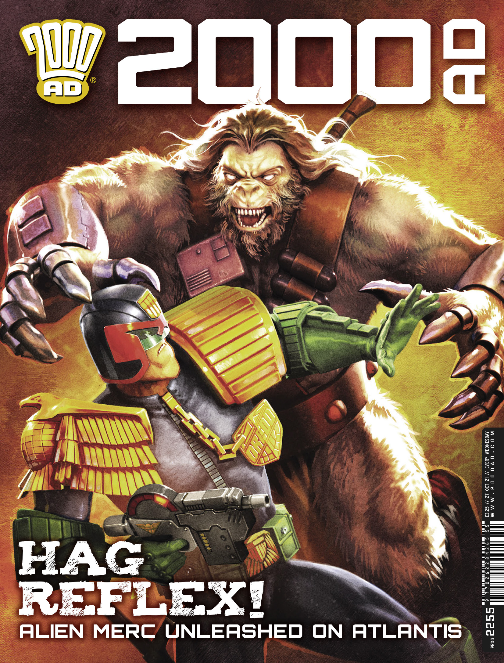 Read online 2000 AD comic -  Issue #2255 - 1