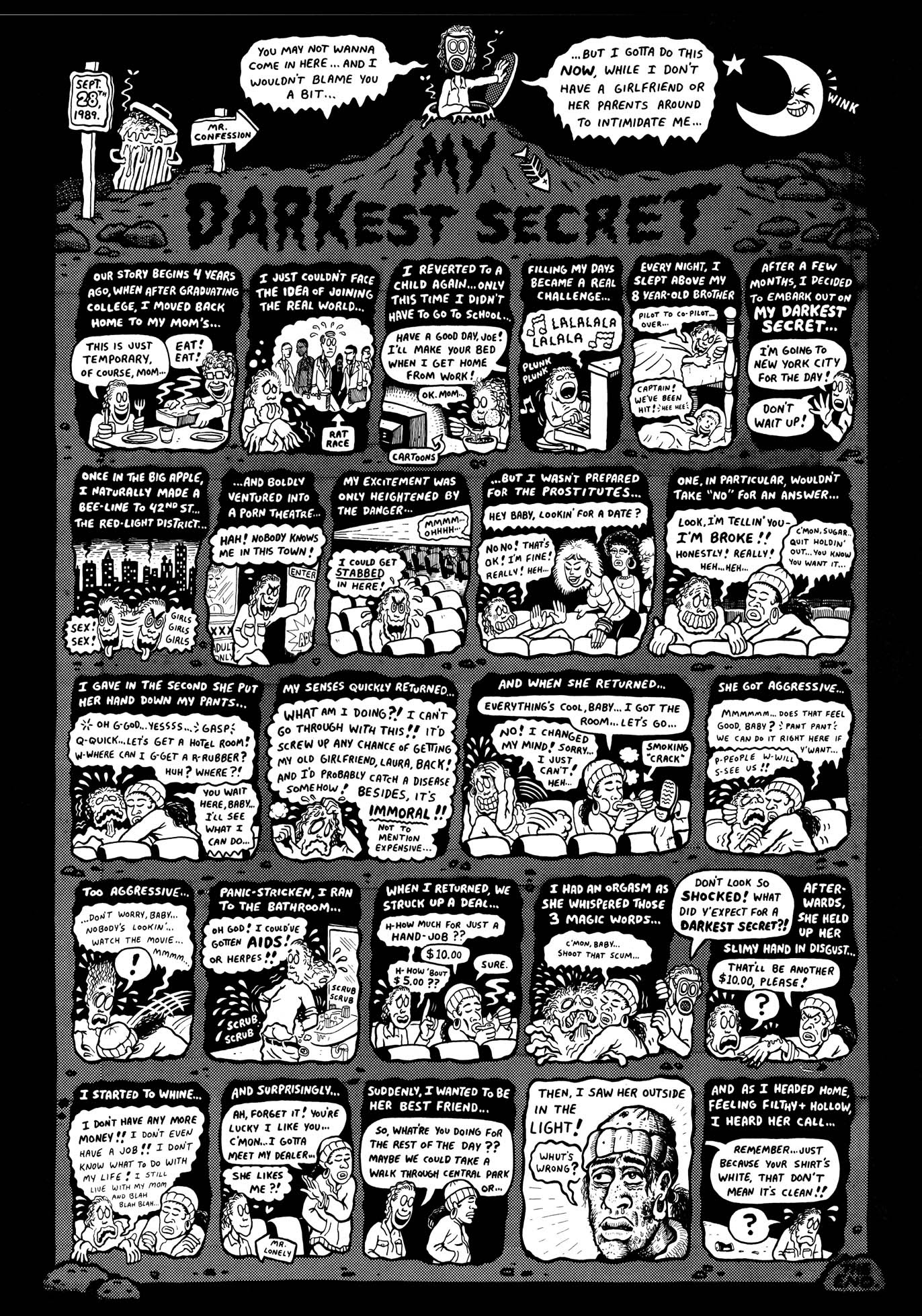 Read online Peepshow: The Cartoon Diary of Joe Matt comic -  Issue # Full - 45