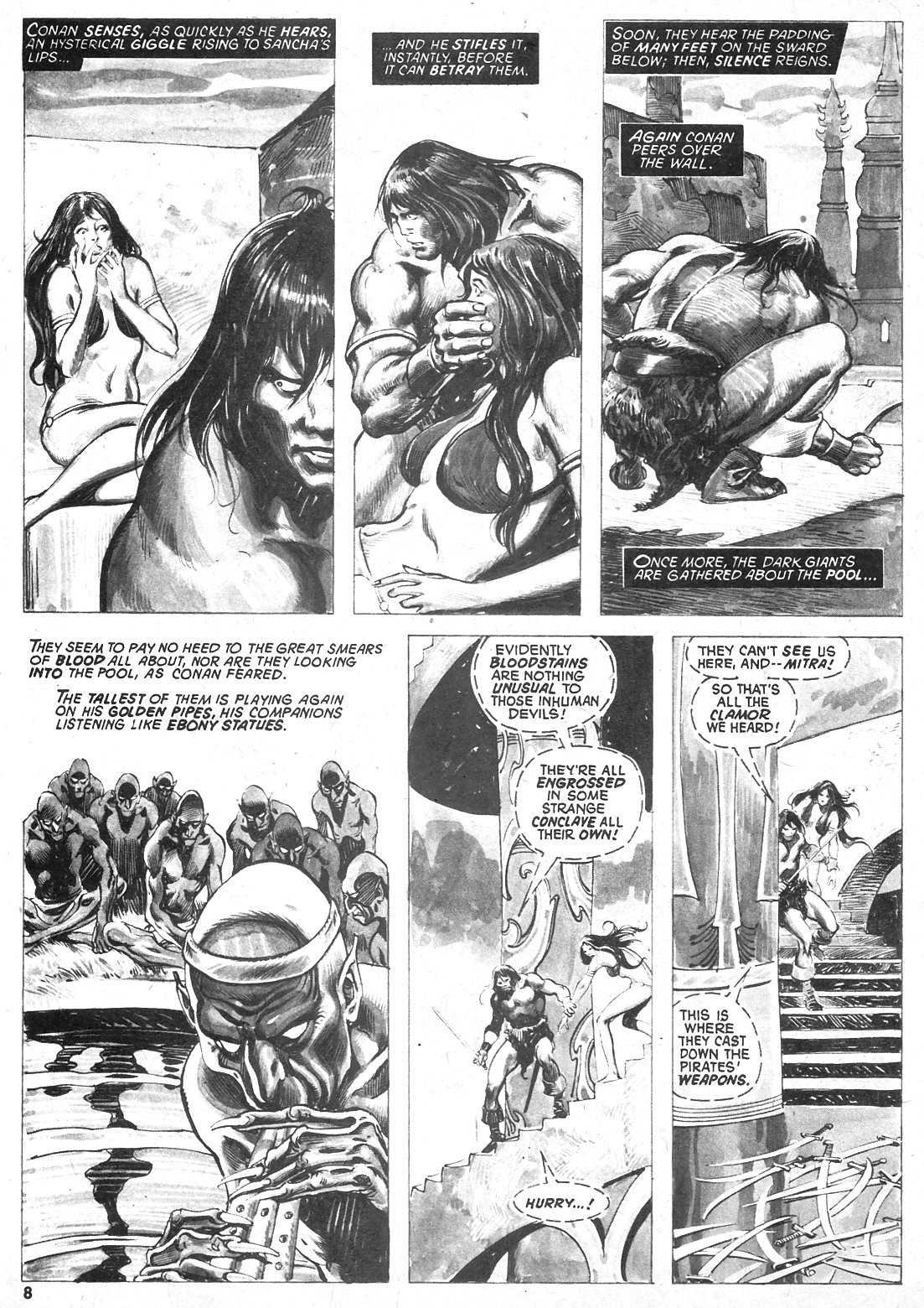 Read online The Savage Sword Of Conan comic -  Issue #23 - 8